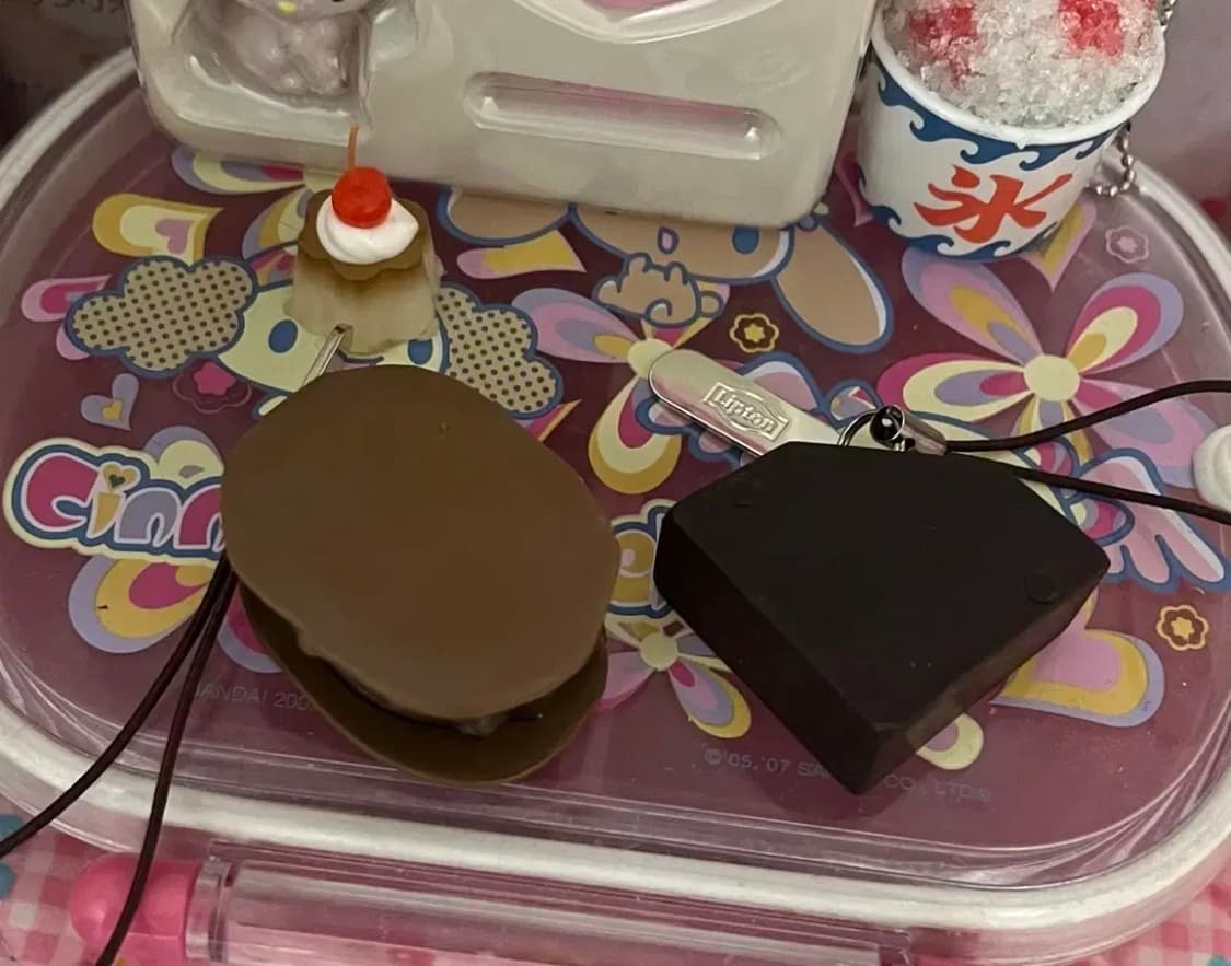 일괄 희귀 고급 일본 초콜릿 모형 키티스트랩 스위츠 키링 스위츠 갸루 상품이미지4