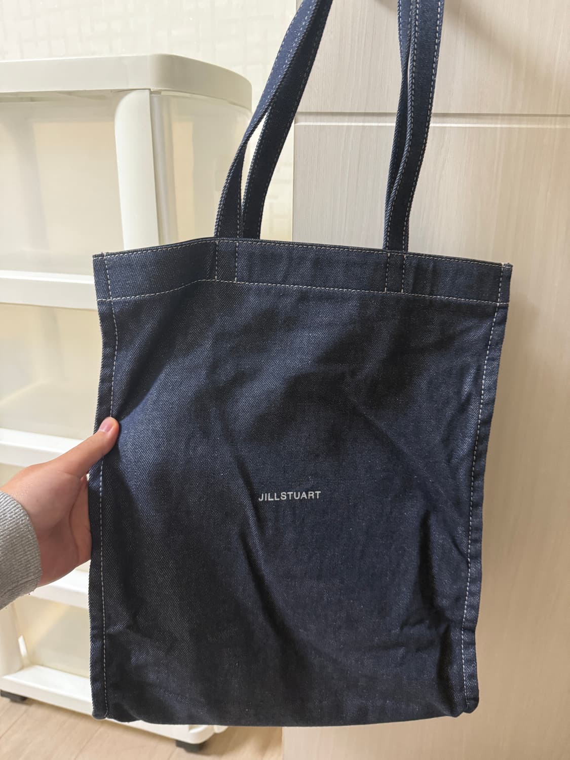 질스튜어트 데님 토트백 상품이미지1