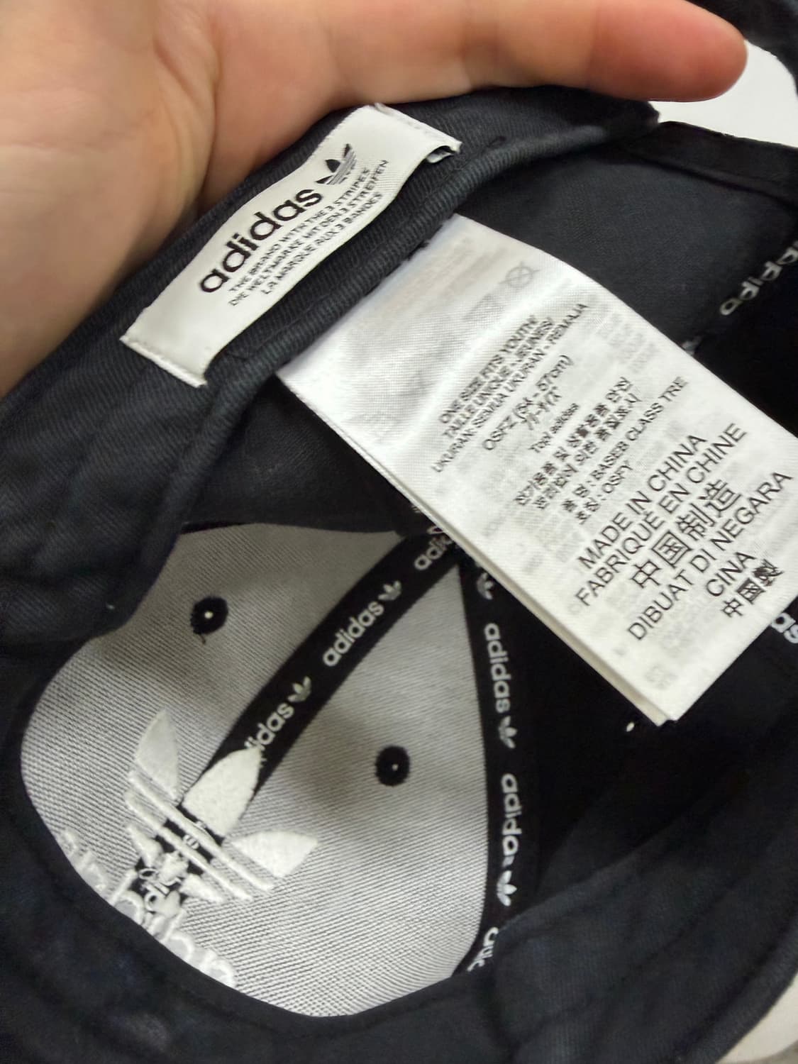 아디다스 빅로고 볼캡 상품이미지3