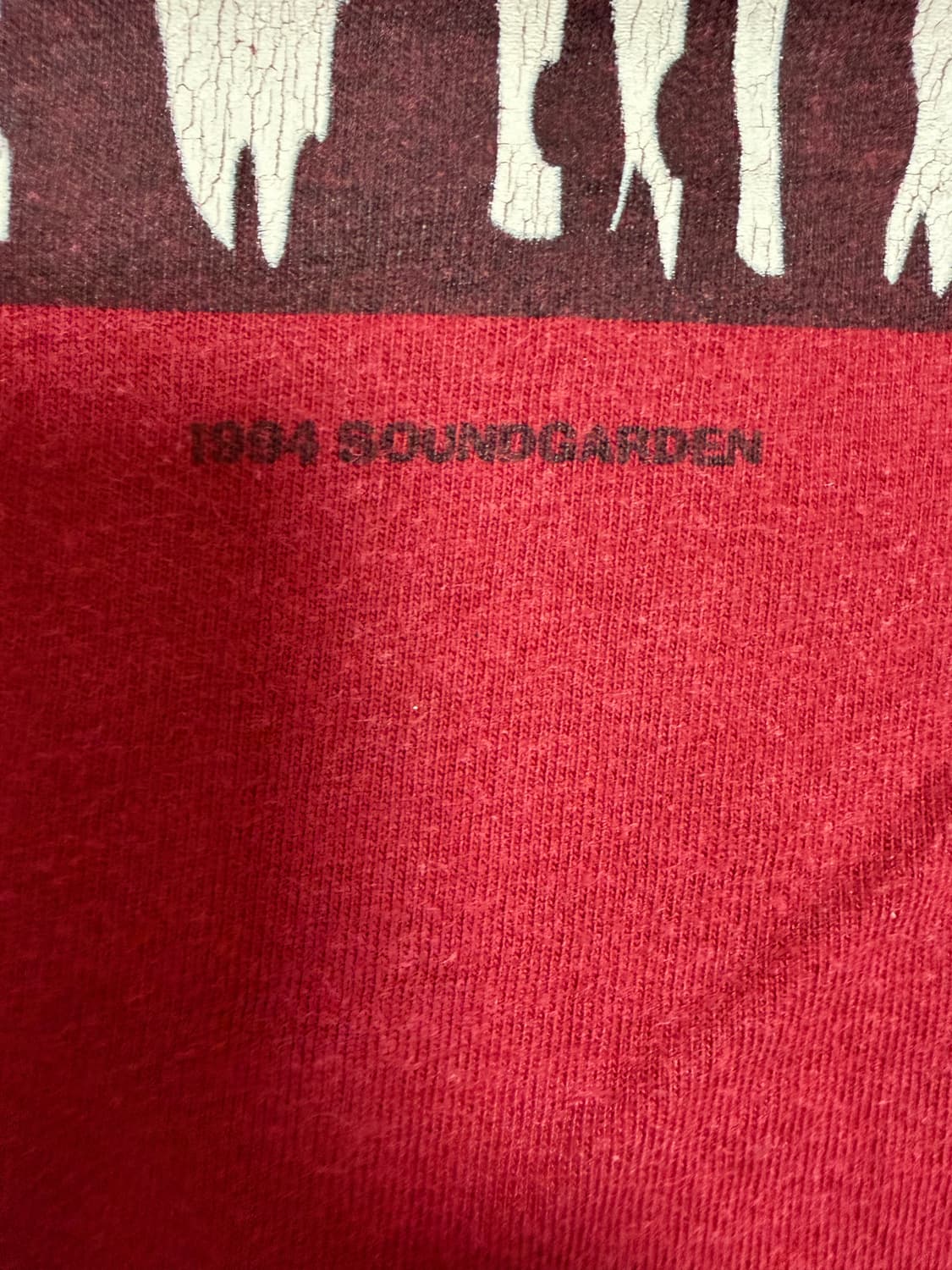 90s 사운드가든 슈퍼언노운 빈티지 밴드티 made in usa🇺🇸 상품이미지4