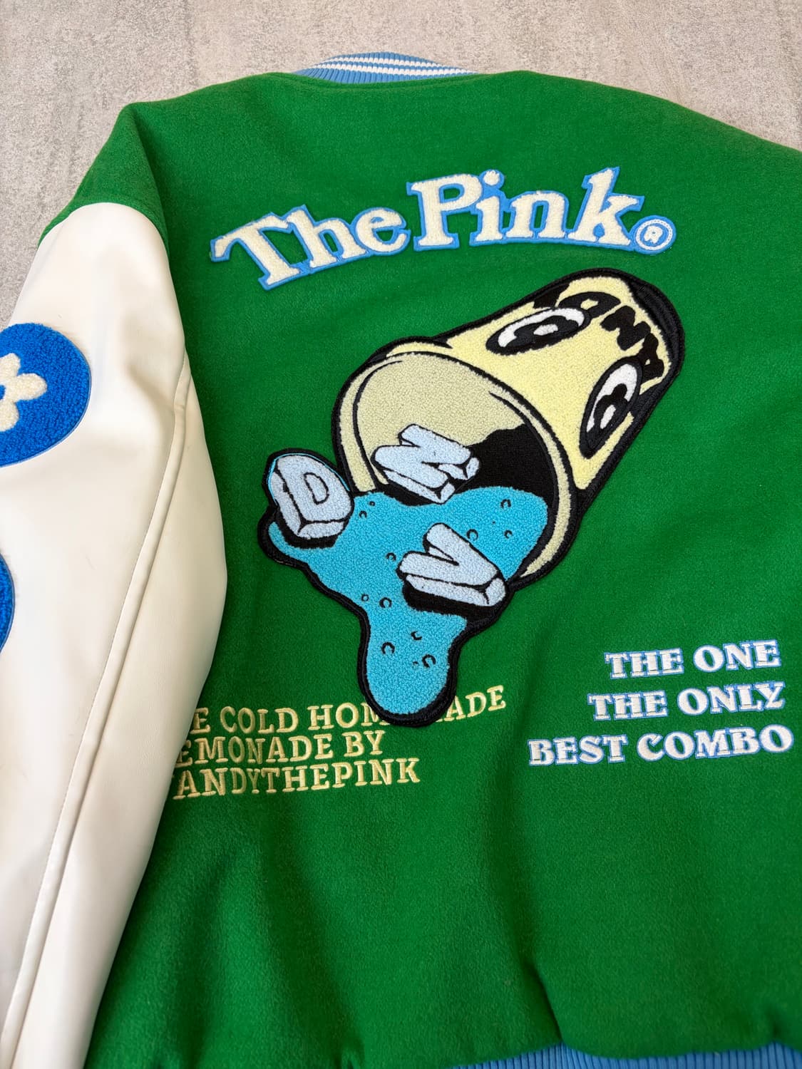 반디더핑크 / 바시티자켓 / L사이즈 상품이미지5