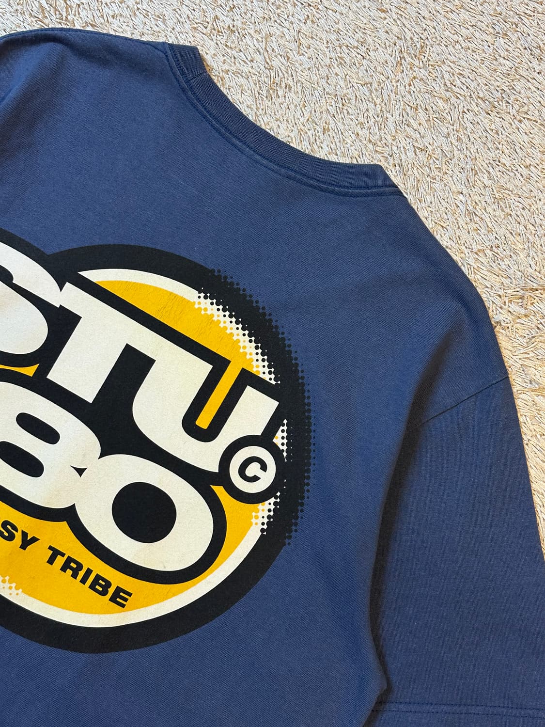 스투시 STUSSY 핫 80 반팔 티셔츠 미드나잇 상품이미지3