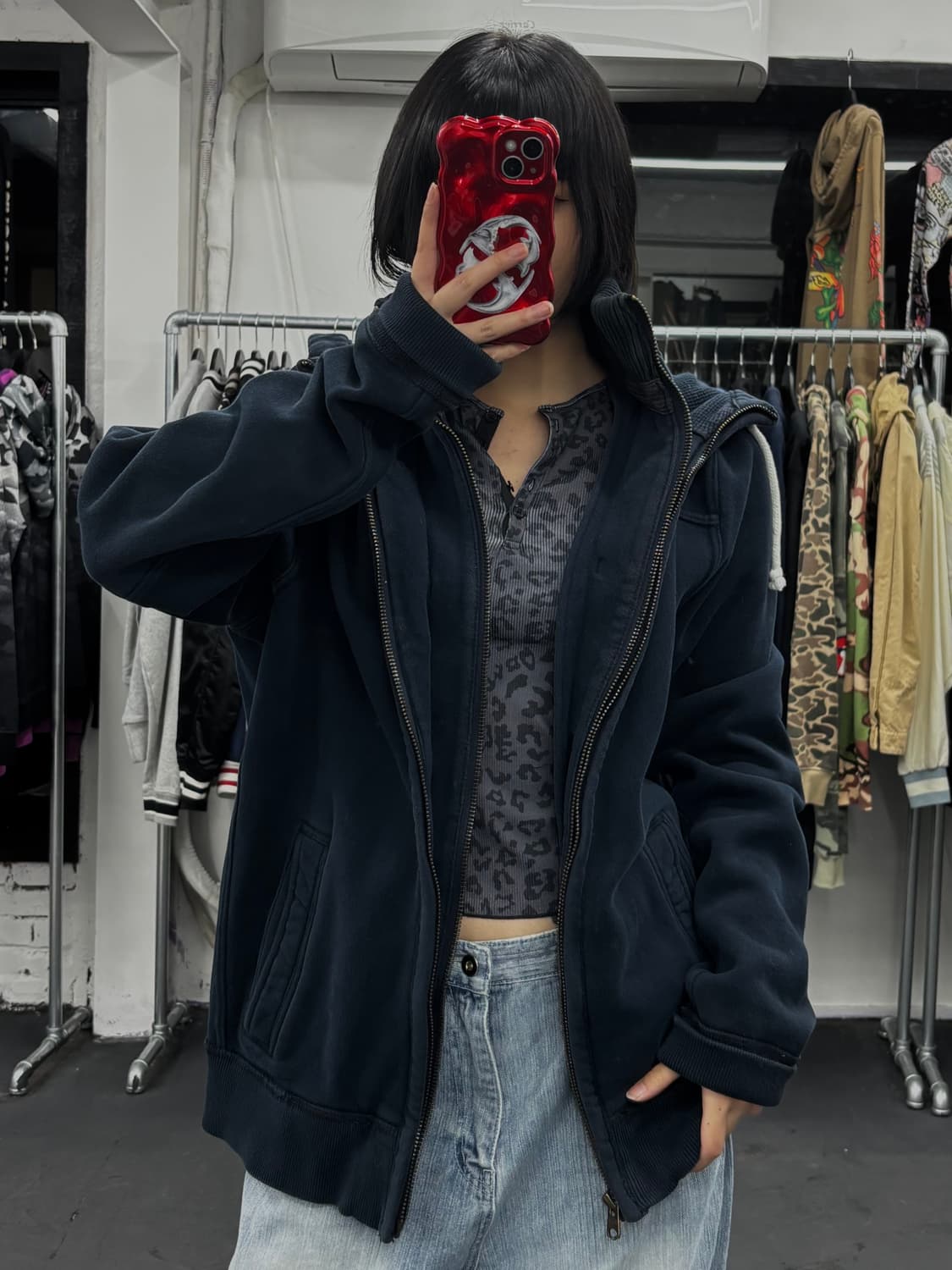 아베크롬비 레이어드 후드 자켓 상품이미지4