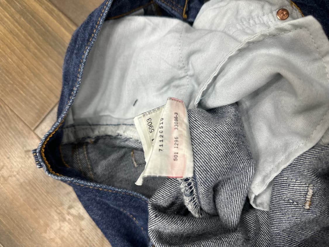 90s 리바이스 501 u.s.a    31사이즈 상품이미지5