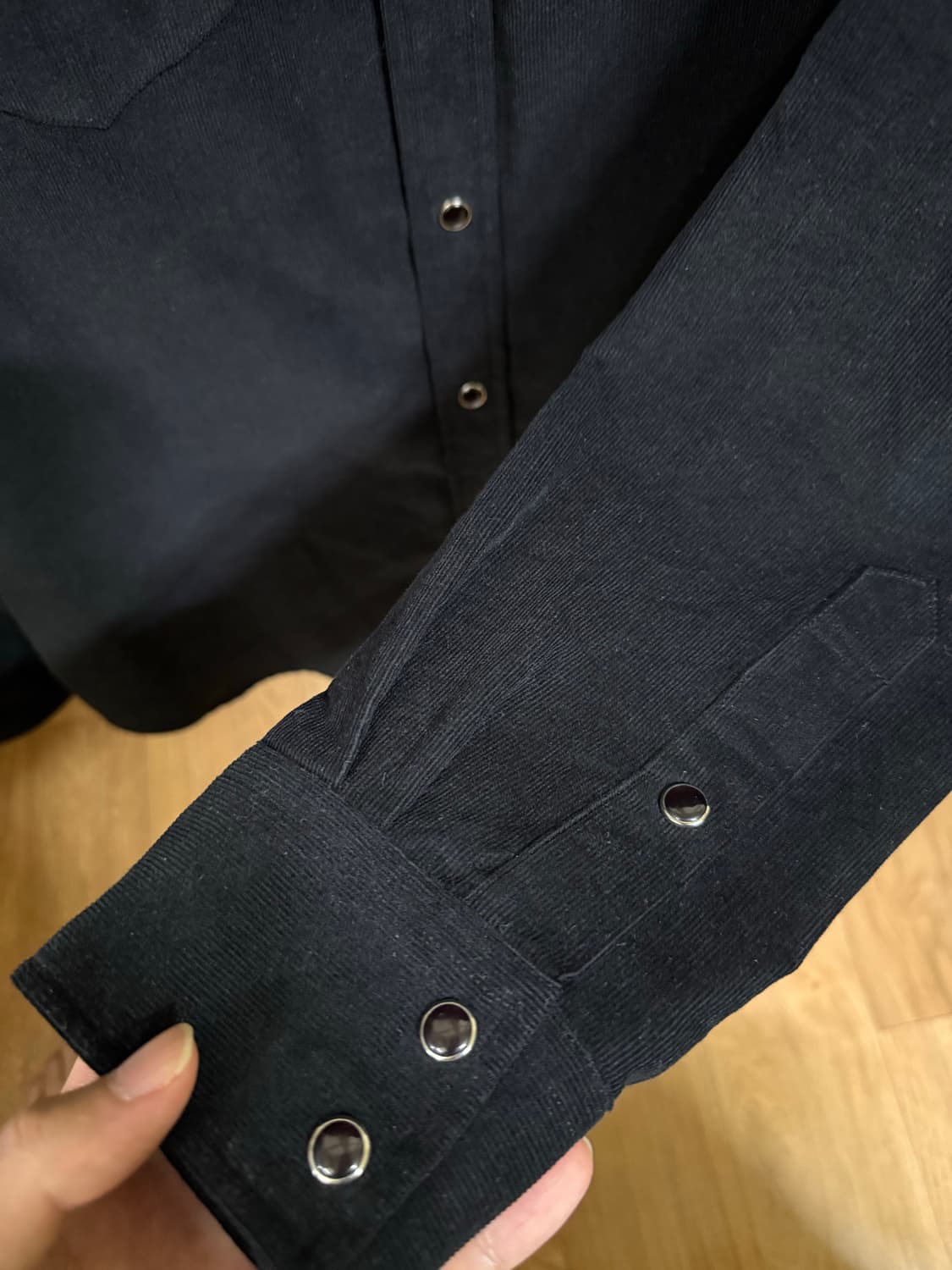 솔티 코듀로이 스웨이드 셔츠 L (새상품급) 상품이미지3