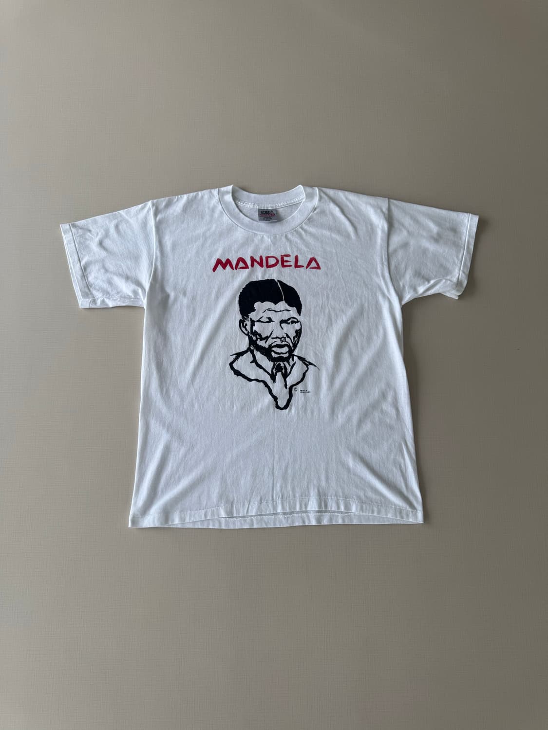 90s Nelson Mandela 티셔츠 상품이미지7