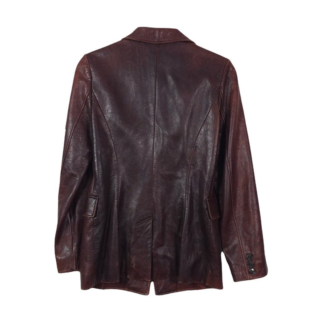 까뜨리네뜨 90s 리얼 레더 블레이저 자켓 상품이미지2