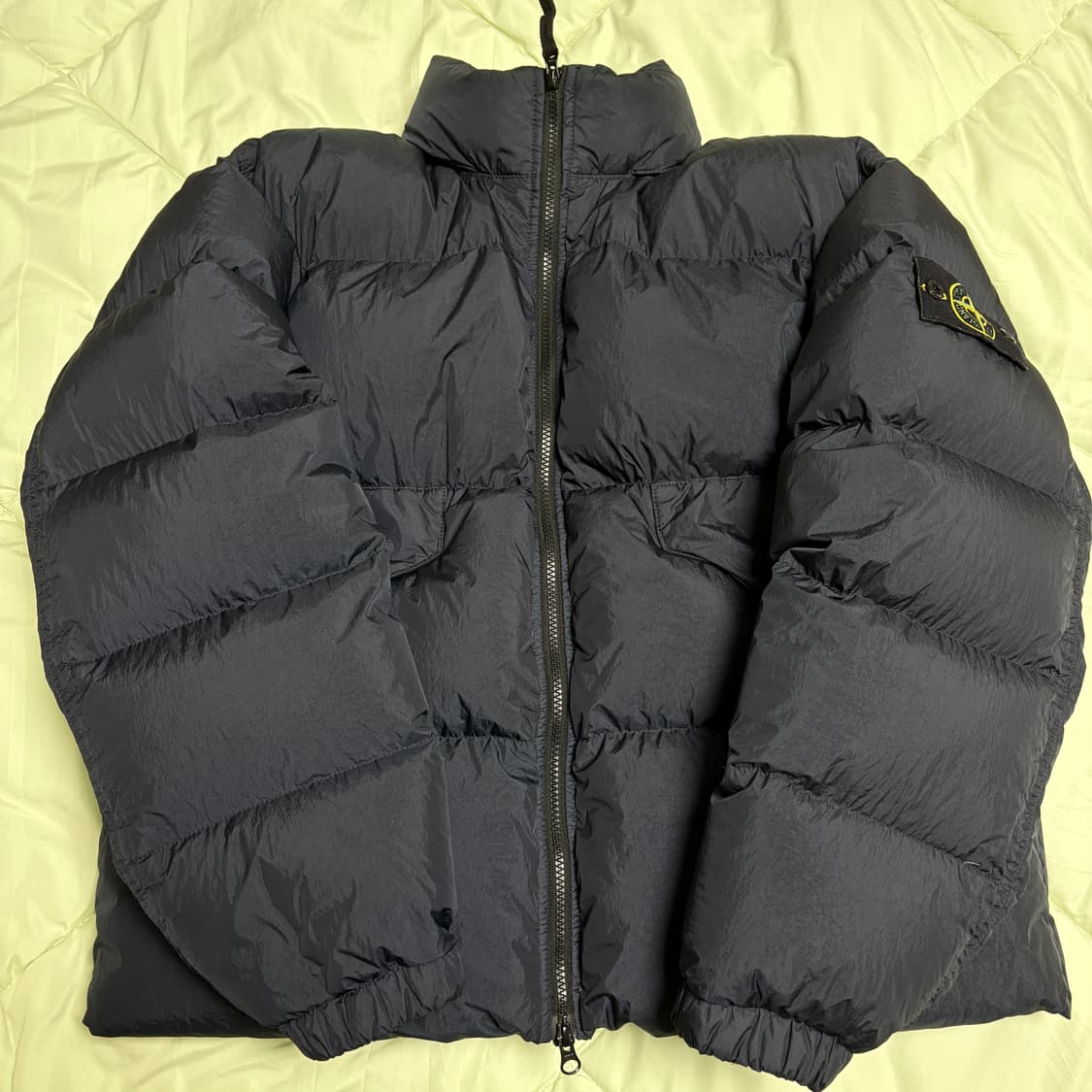 스톤아일랜드 23fw 크링클랩스 가먼트 다이드 패딩 다운 다크네이비 L 상품이미지2