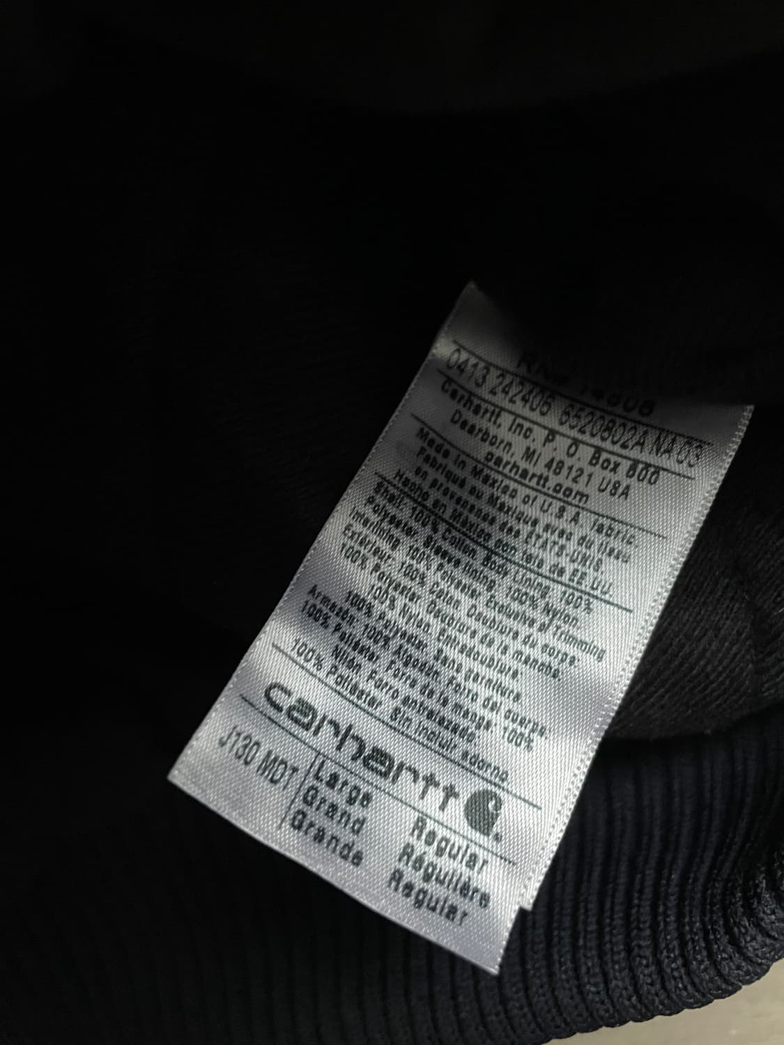 (데드스탁) 칼하트 j130 MDT 미드나잇 액티브 자켓 샌드스톤 상품이미지5