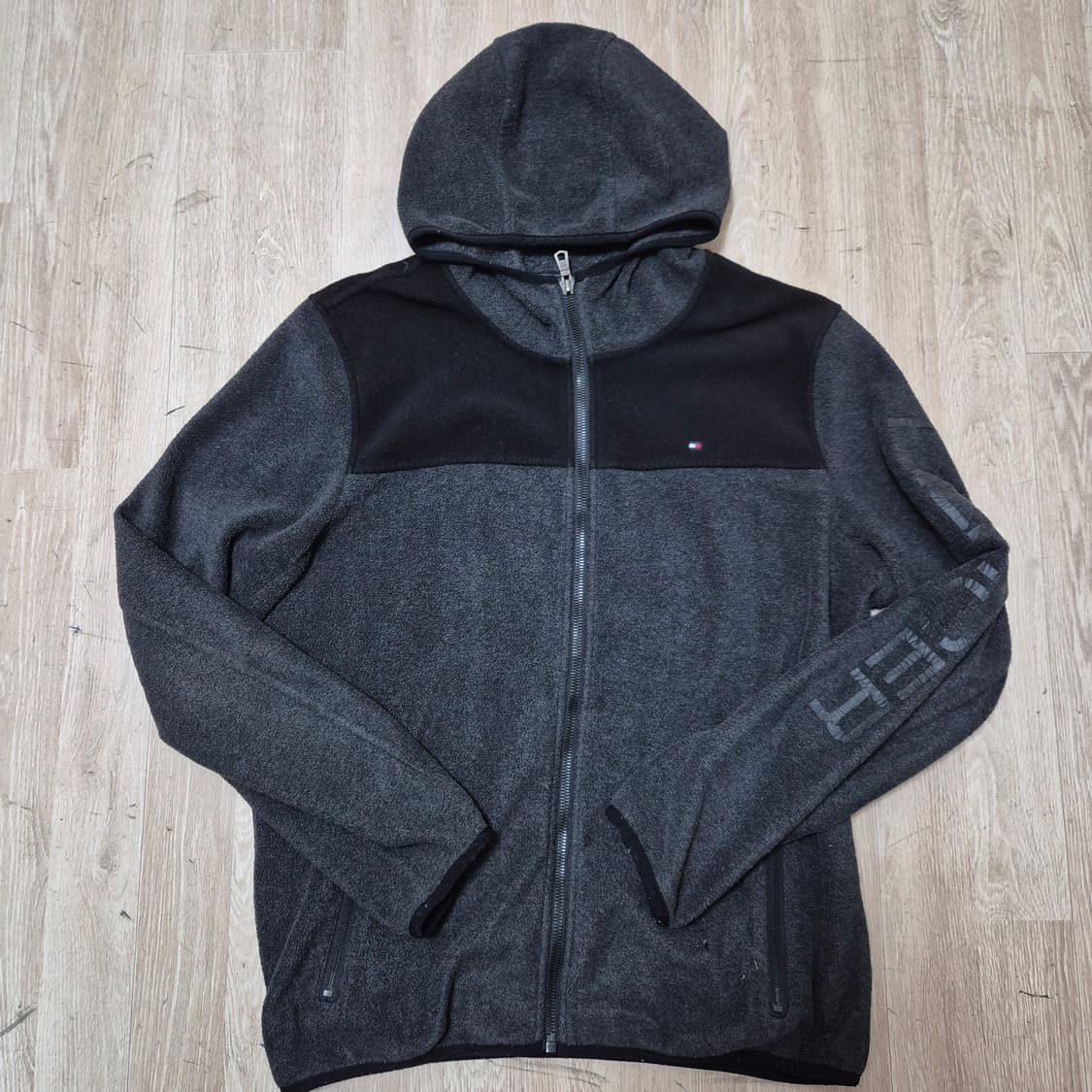 타미힐피거 남성 후드 플리스 후리스 자켓 상품이미지1