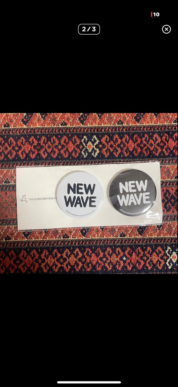 솔로이스트 뉴웨이브 뱃지 상품이미지2