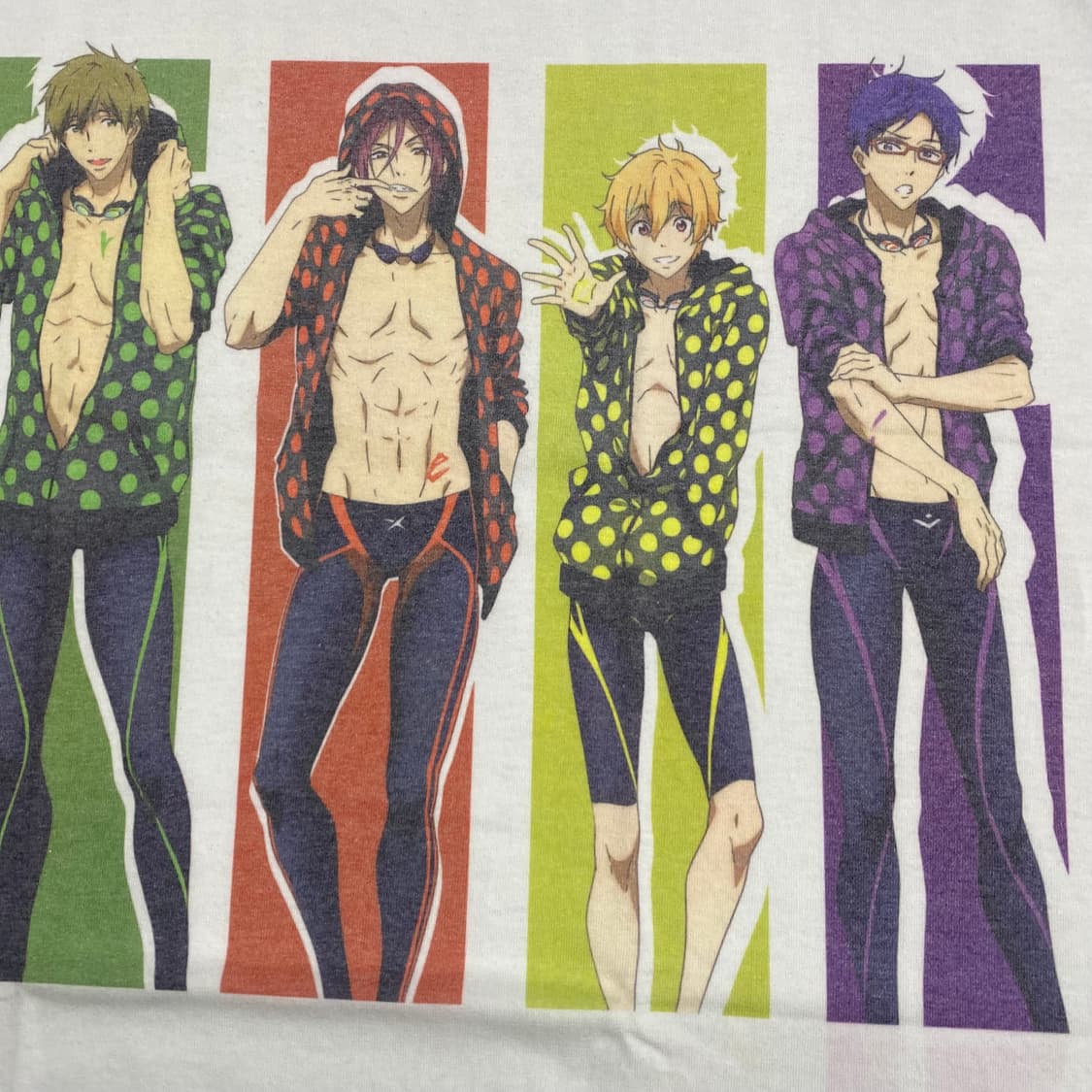 프리 Free! 오피셜 애니메이션 티셔츠 상품이미지5