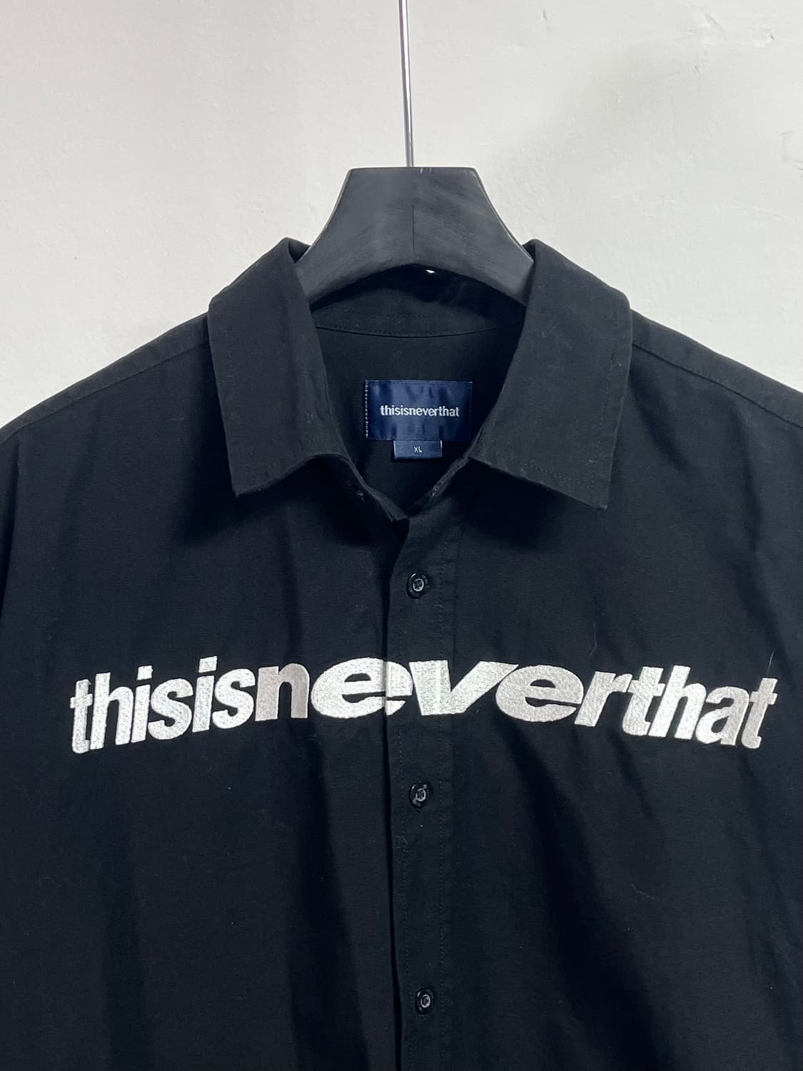 디스이즈네버댓 빅로고 옥스포드 셔츠 (on.498) 상품이미지2