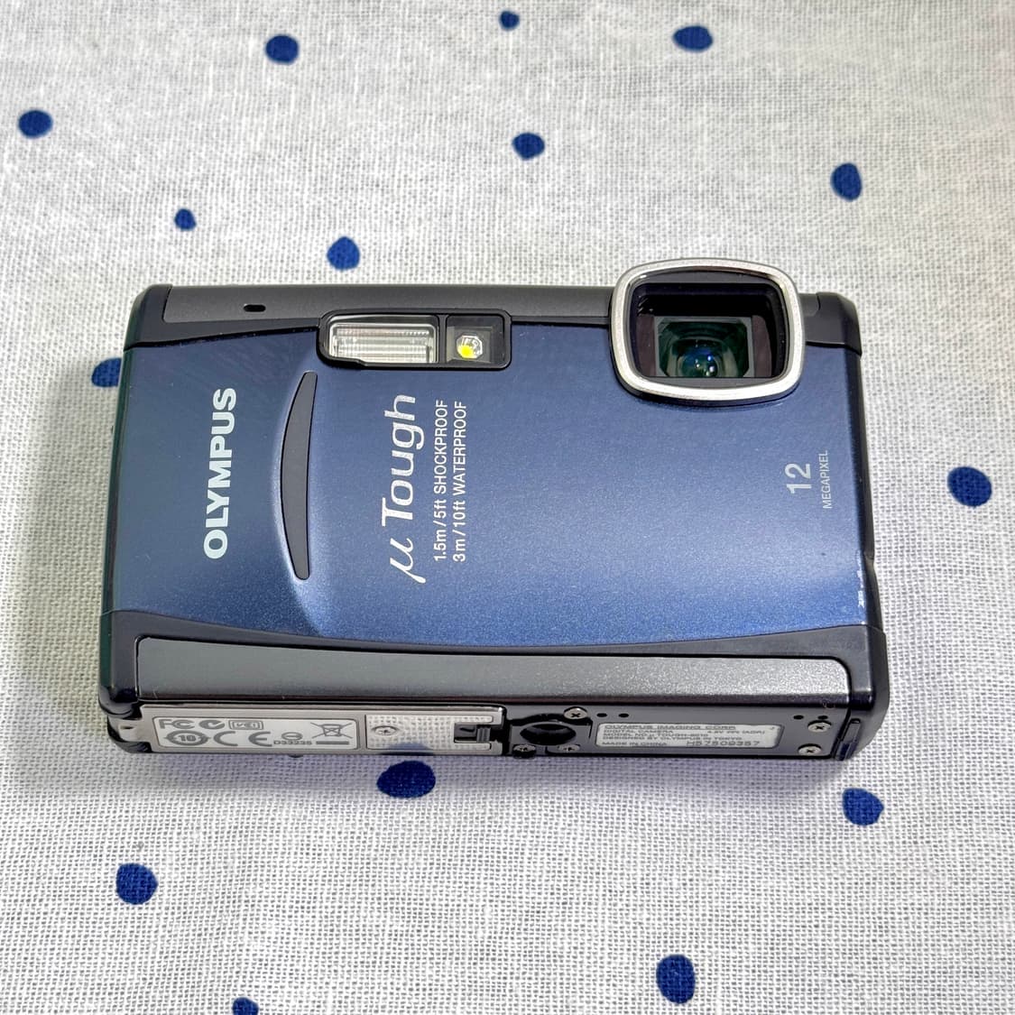 올림푸스 뮤 터프6010 네이비빈티지디카 상품이미지9