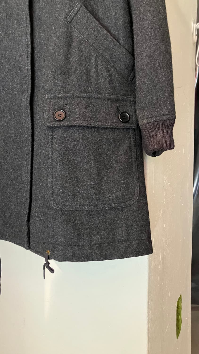 다크 그레이 울코트 상품이미지6