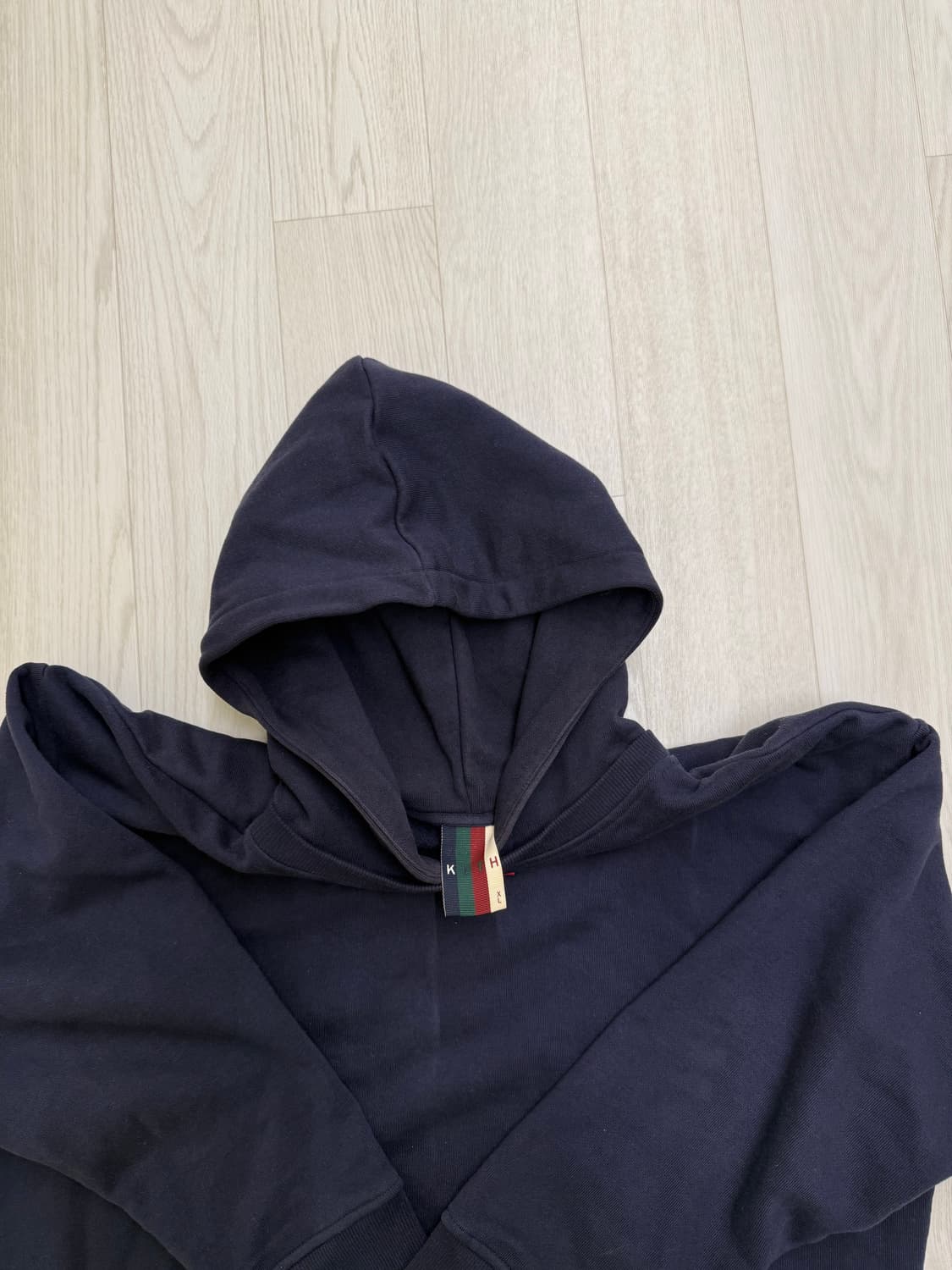 [XL] KITH 박스로고 후드/후디 네이비  상품이미지4