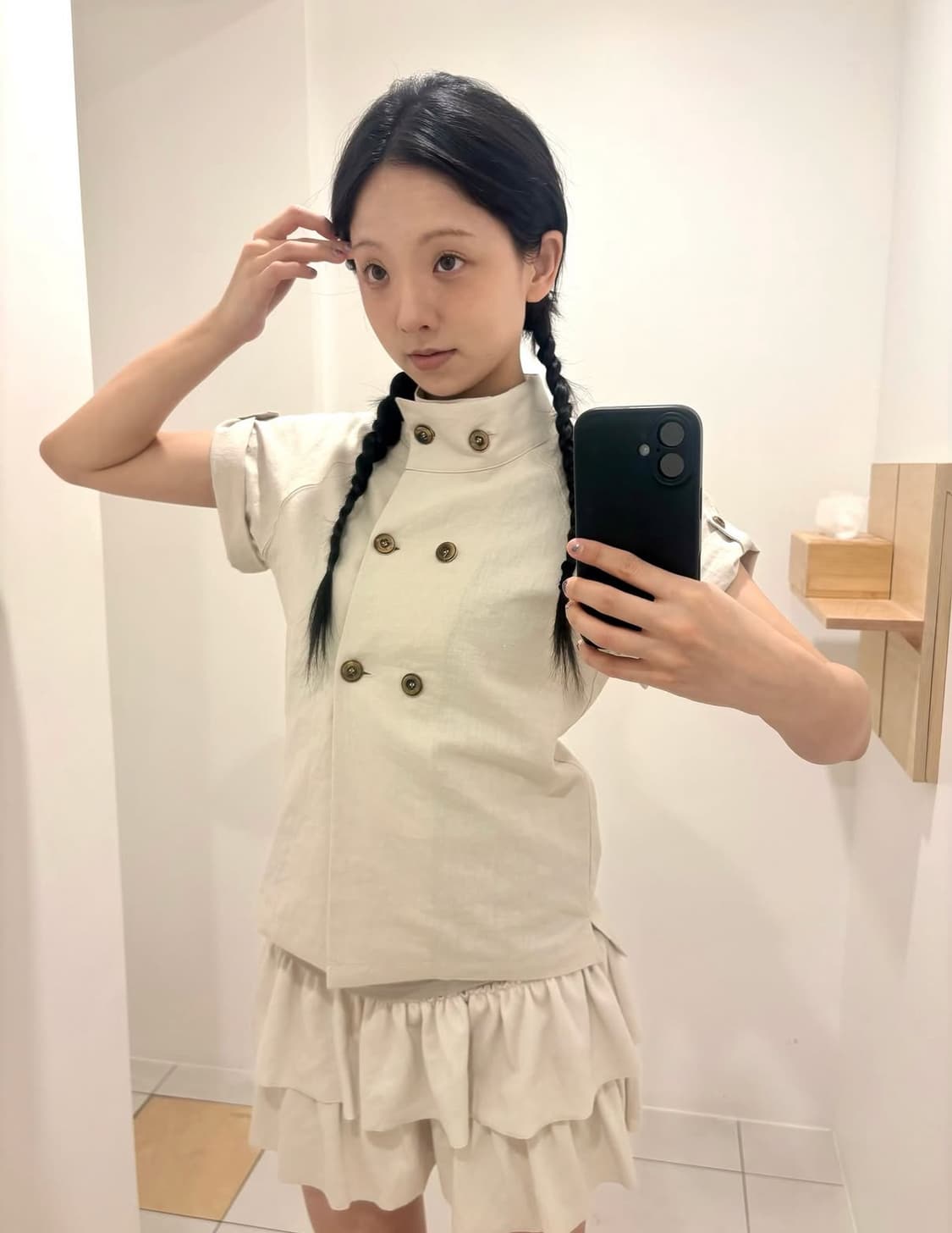 사파리스팟 린넨 하프 셔츠 상품이미지1