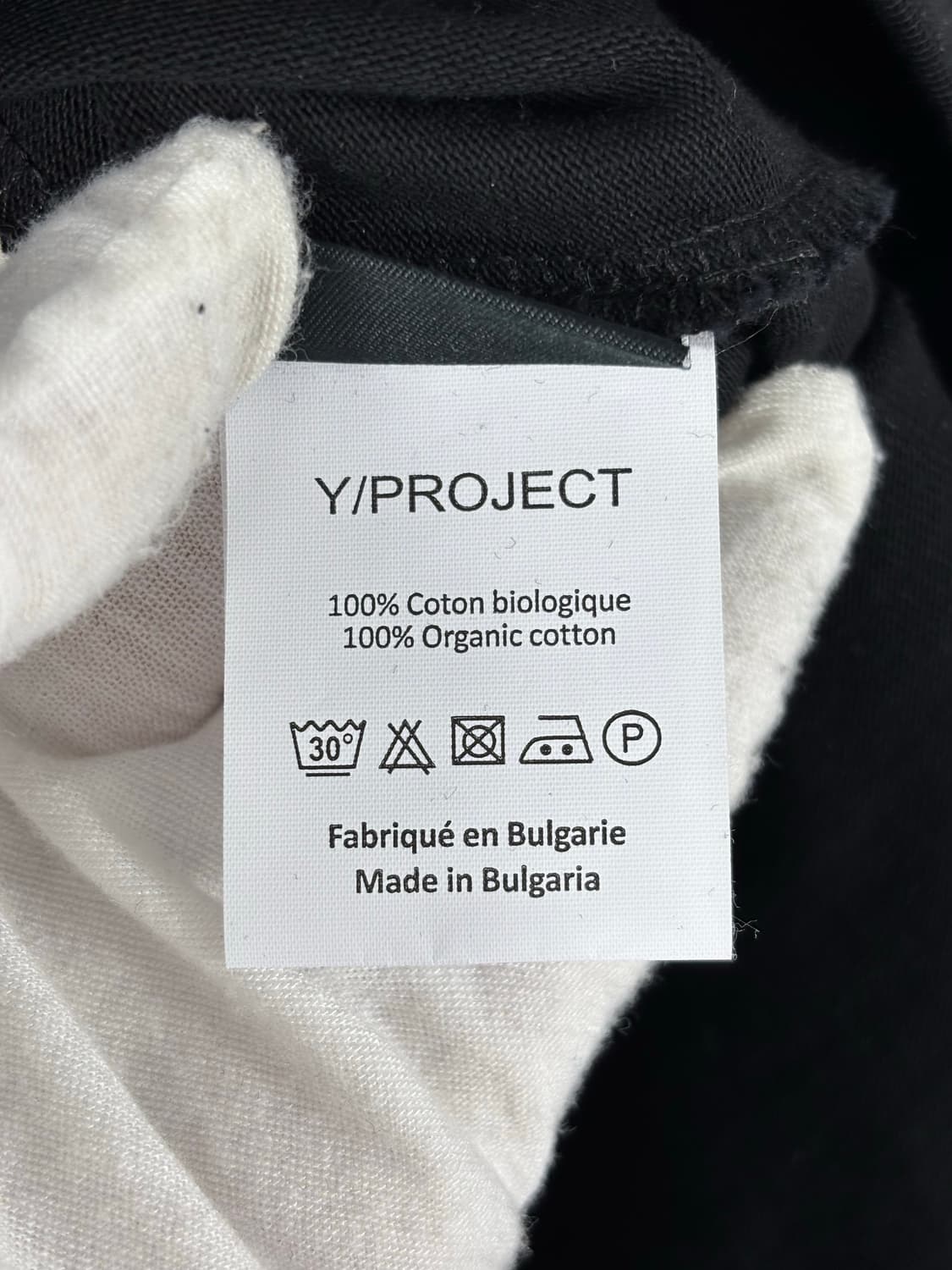 (정품)와이프로젝트 트리플 긴팔 티셔츠 블랙XL 상품이미지7