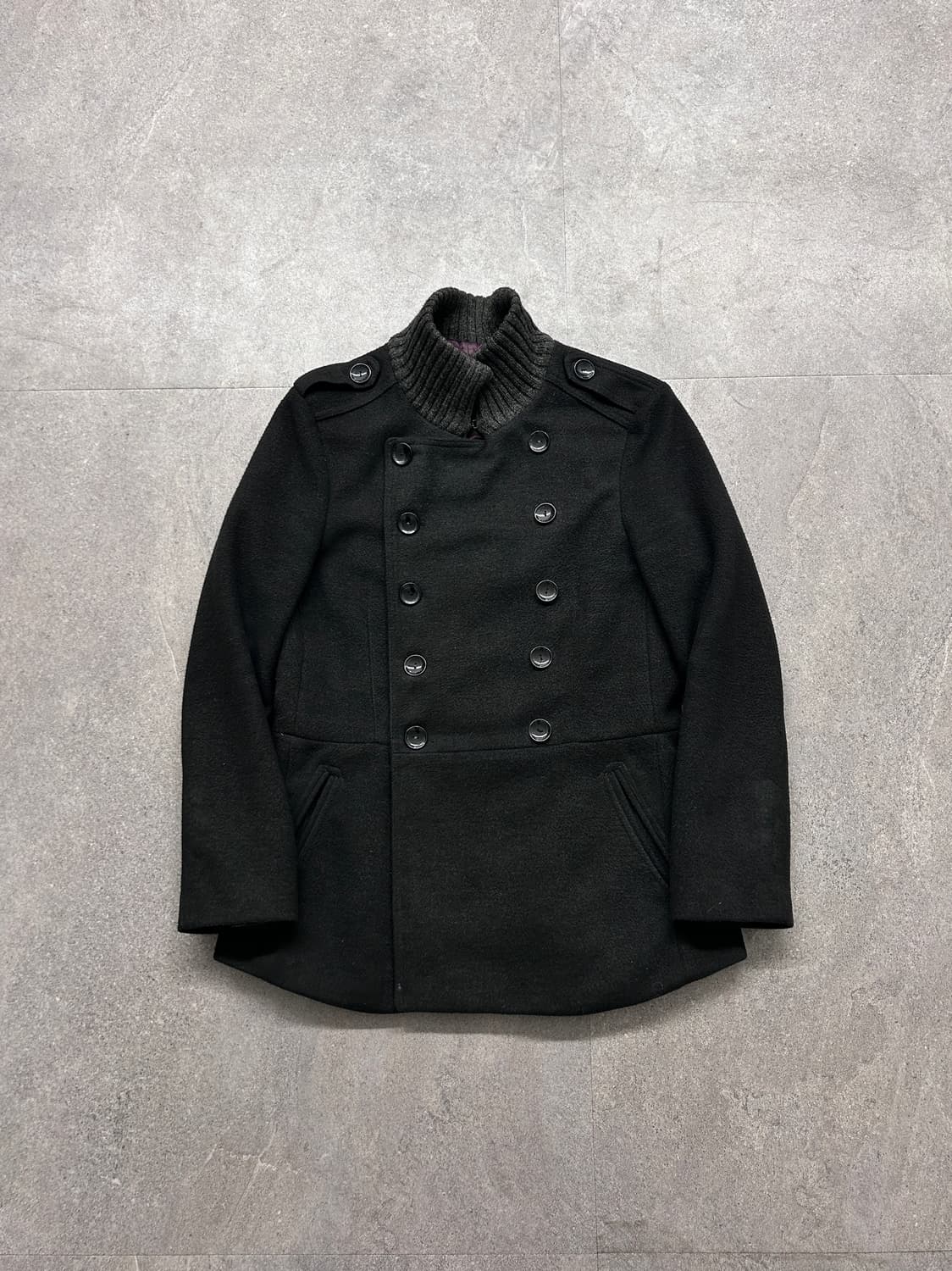 D&G 90’s 밀리터리 나폴레옹 하이넥 코트 상품이미지5