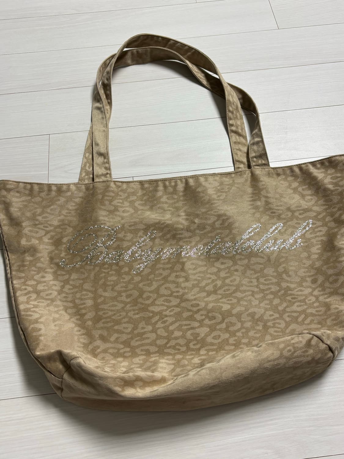 베이비메탈클럽 쥬시백 베이지 상품이미지2