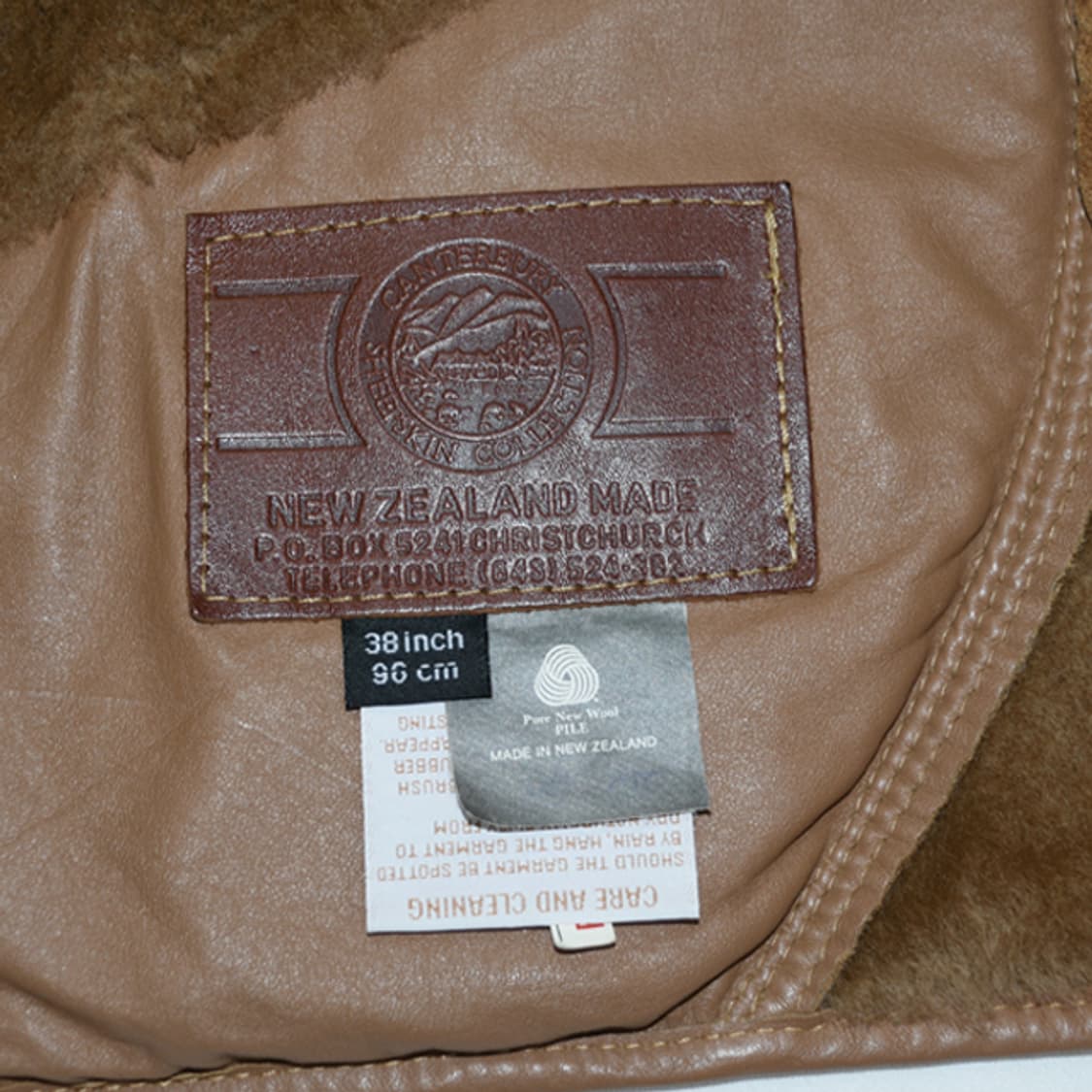 made in New Zealand CANTERBURY 빈티지무스탕 상품이미지9