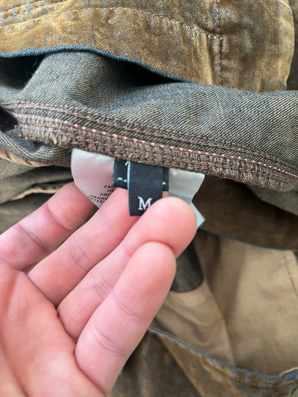 Diesel 디젤 로고 벨벳 베스트  상품이미지9