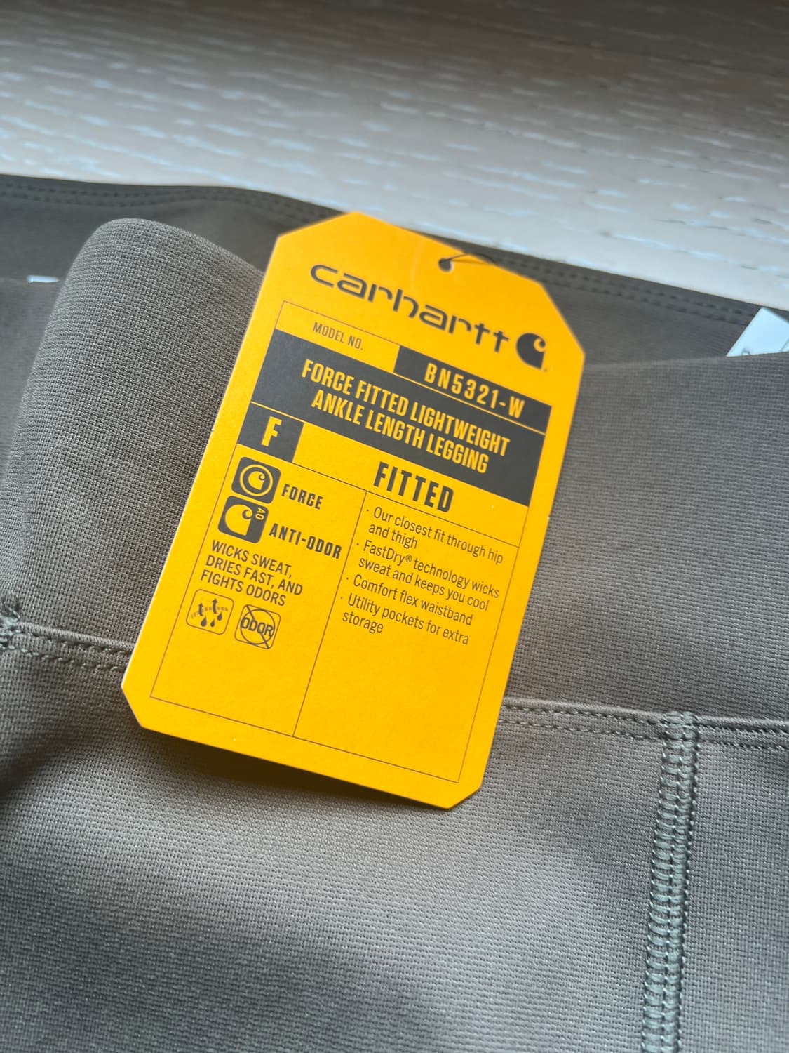 Carhartt  레깅스 바지 새상품 카키 여서닝 상품이미지8