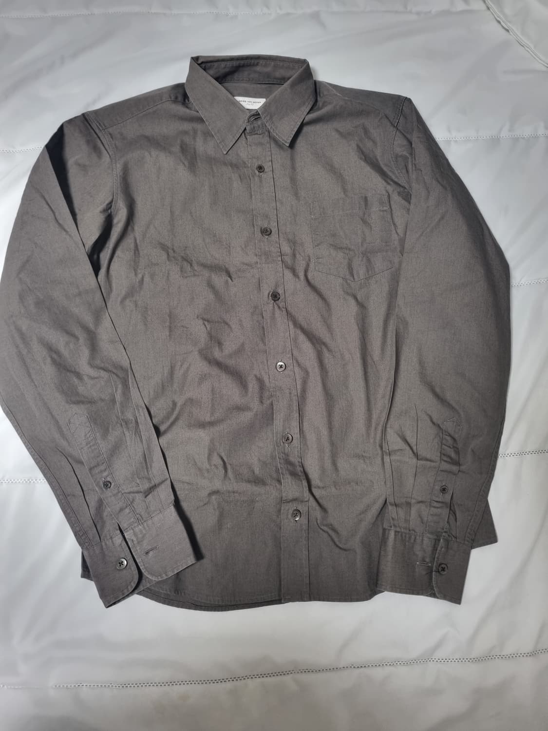Dries van noten brown shirt 46 상품이미지1