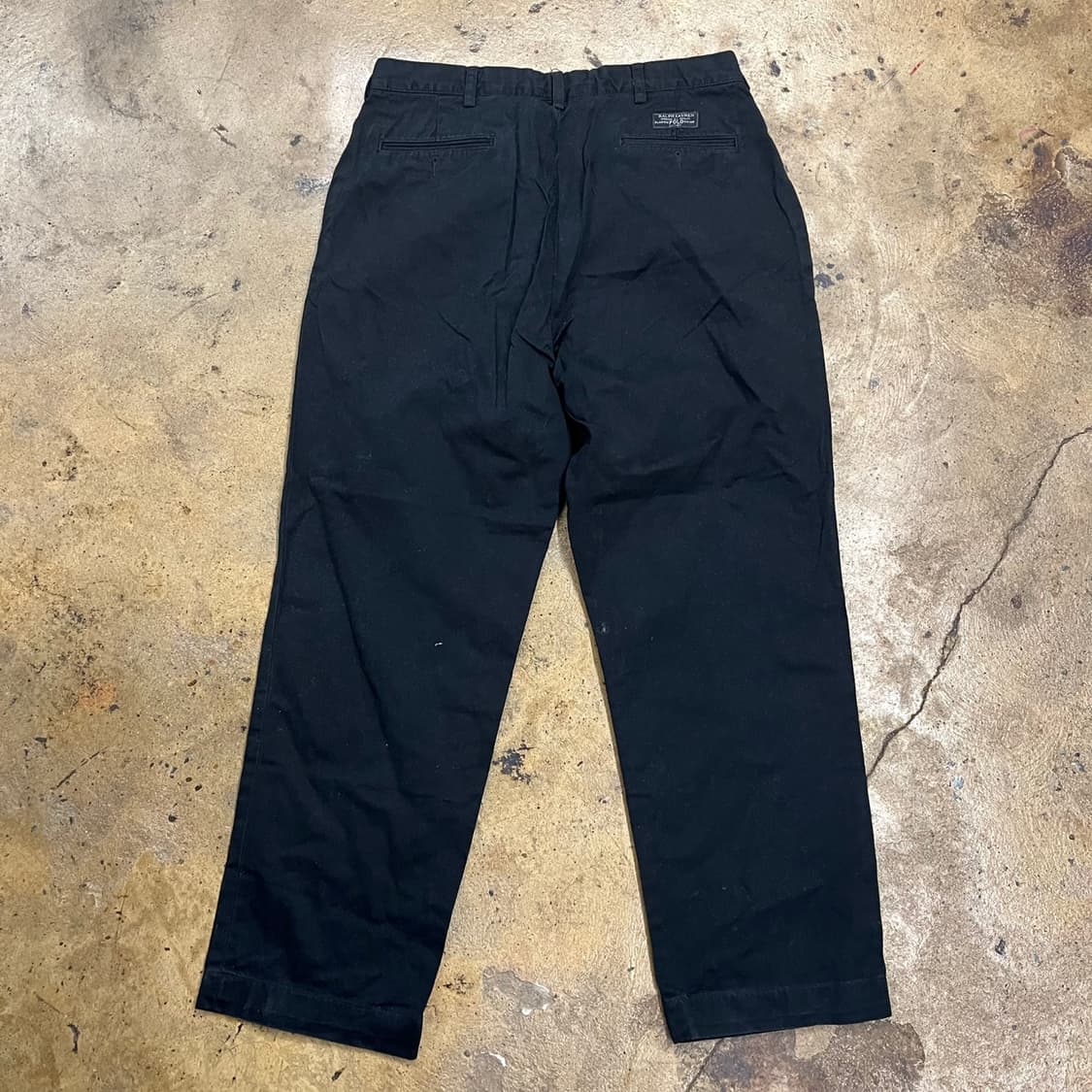 [정품] 폴로 랄프로렌 블랙 면바지 b15 상품이미지3