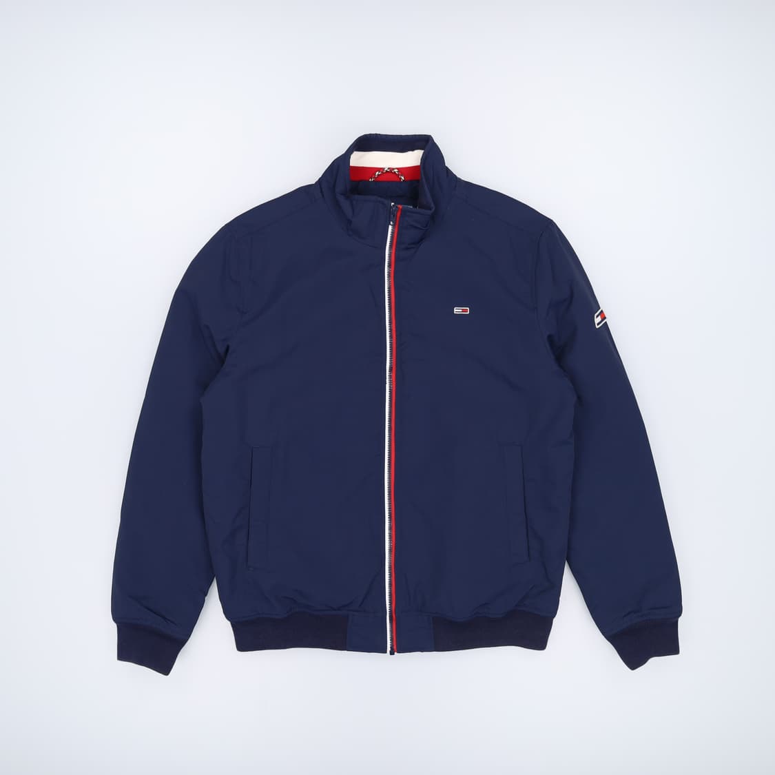 L 타미힐피거 이너 퀄팅 플래그 봄버 블루종 자켓 4149 상품이미지1