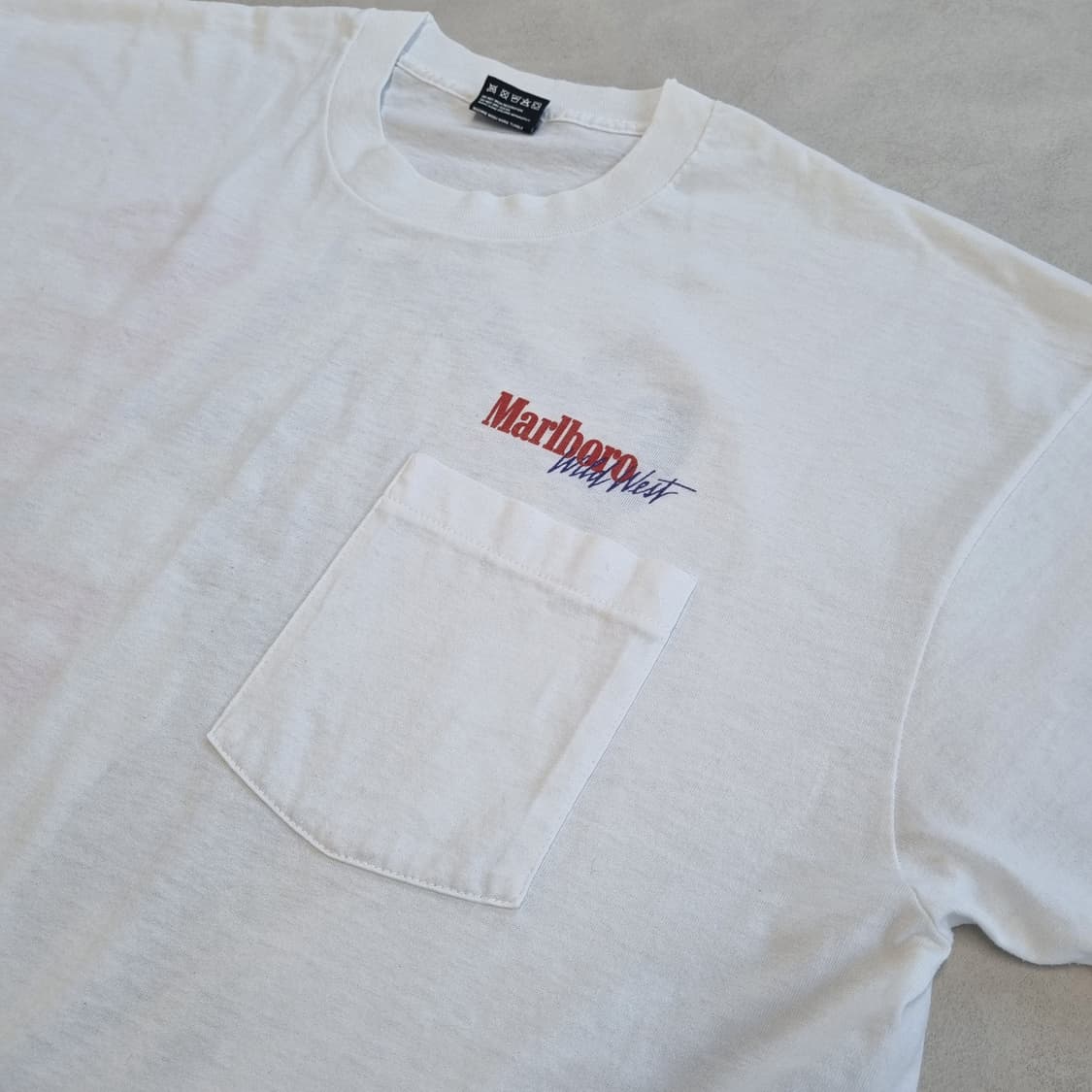 90s Marlboro 카우보이 반팔티셔츠 - XL 상품이미지5