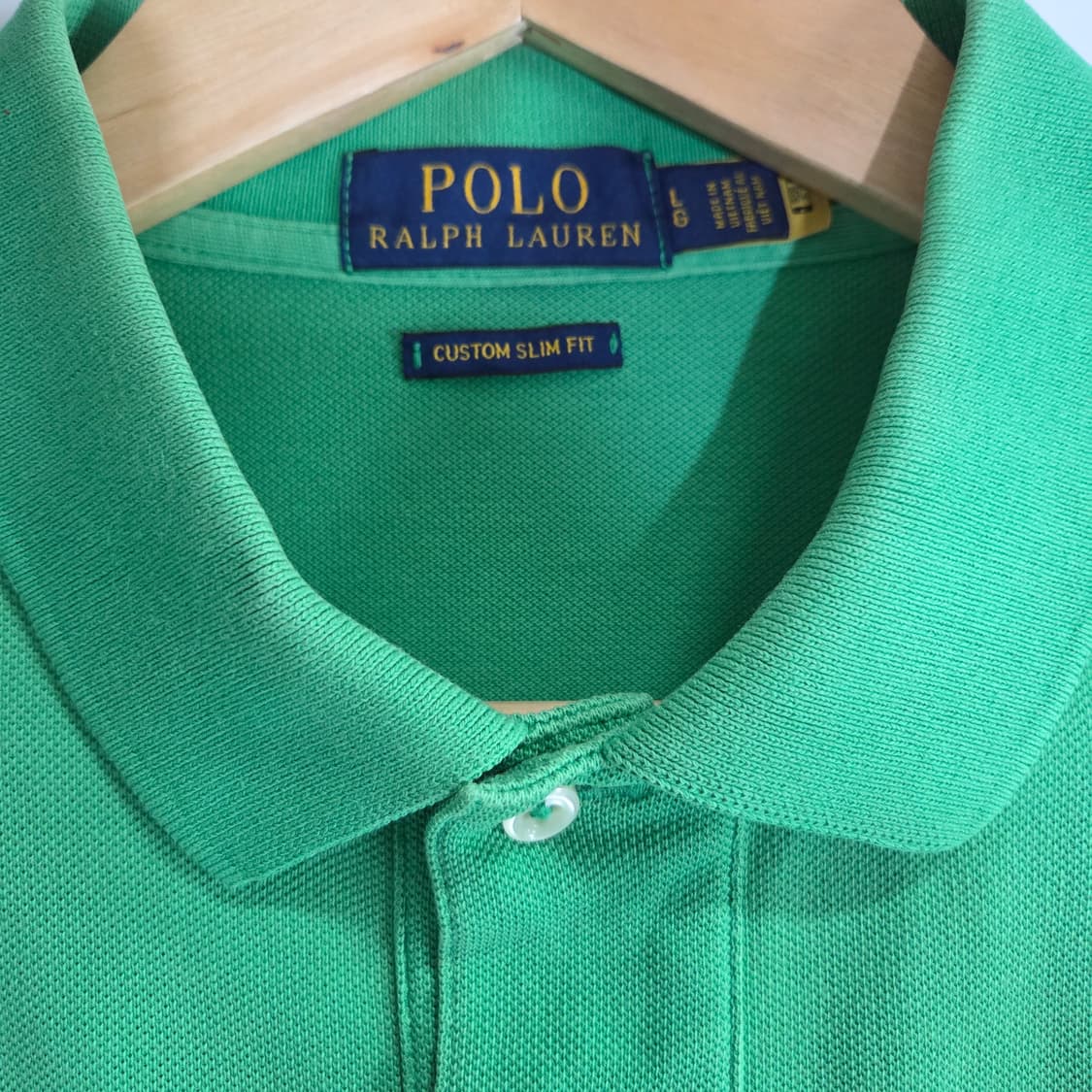 폴로랄프로렌 피케 카라티 연두색 L 상품이미지6