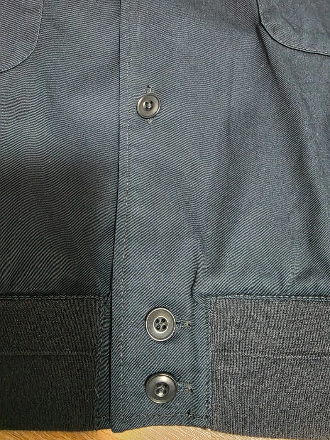 유니클로 x 르메르 포켓 셔츠 자켓 네이비 S 상품이미지5