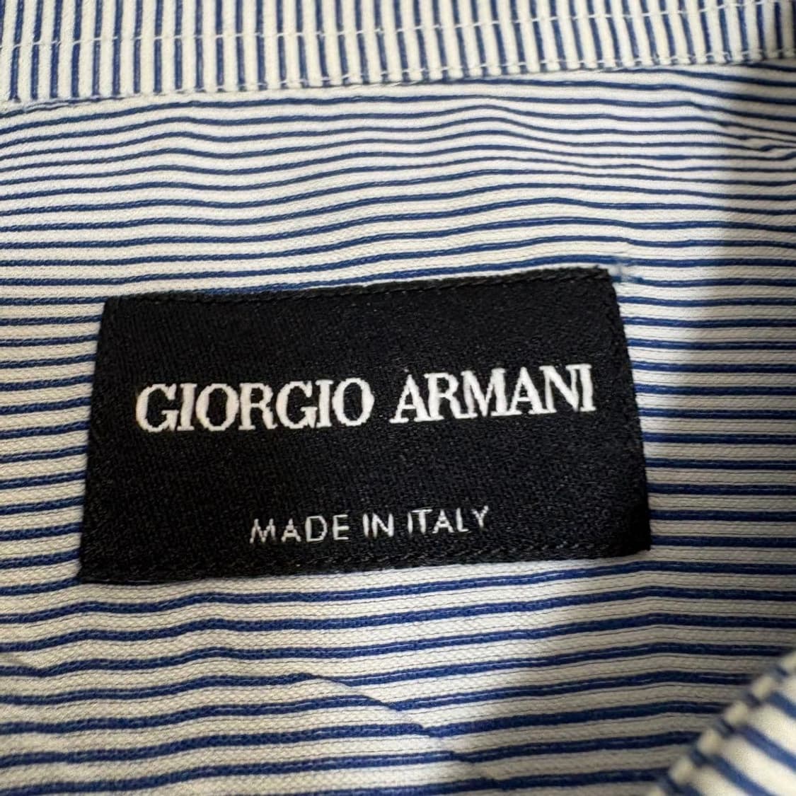 조르지오 아르마니 BORGO 21 스트라이프 셔츠 상품이미지9