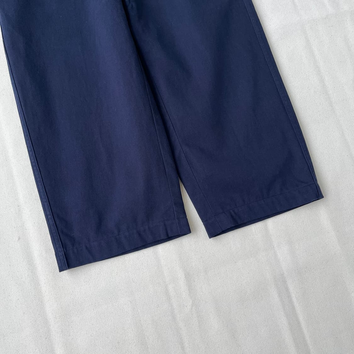 꼼데가르송옴므 80s 초기 네이비 코튼 팬츠 상품이미지4