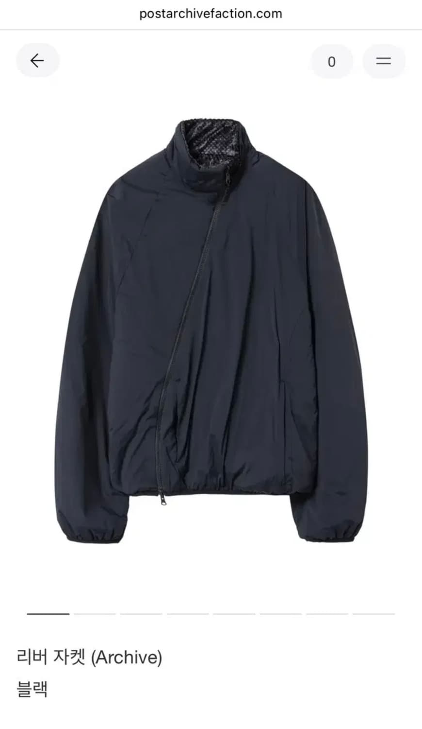 PAF 파프 리버 자켓 블랙 L 상품이미지1