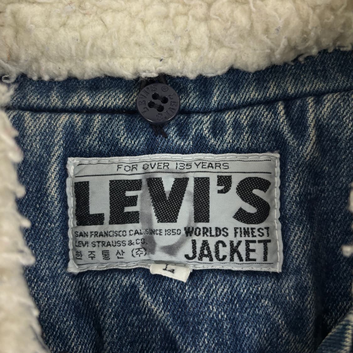 리바이스 한주통상 쉐르파 데님 자켓 상품이미지5