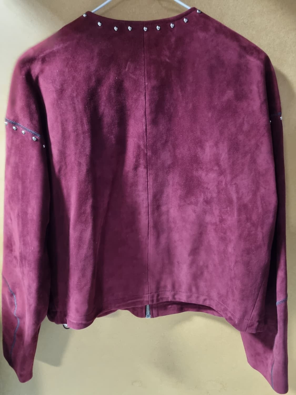 베르니스 여성 스웨이드 양가죽 자켓 상품이미지2