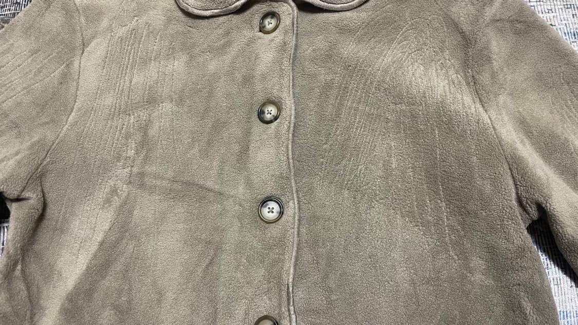 JPN 00s 일본 모리걸 Y2K 빈티지 에디바우어 플리스 가디건 자켓 상품이미지5