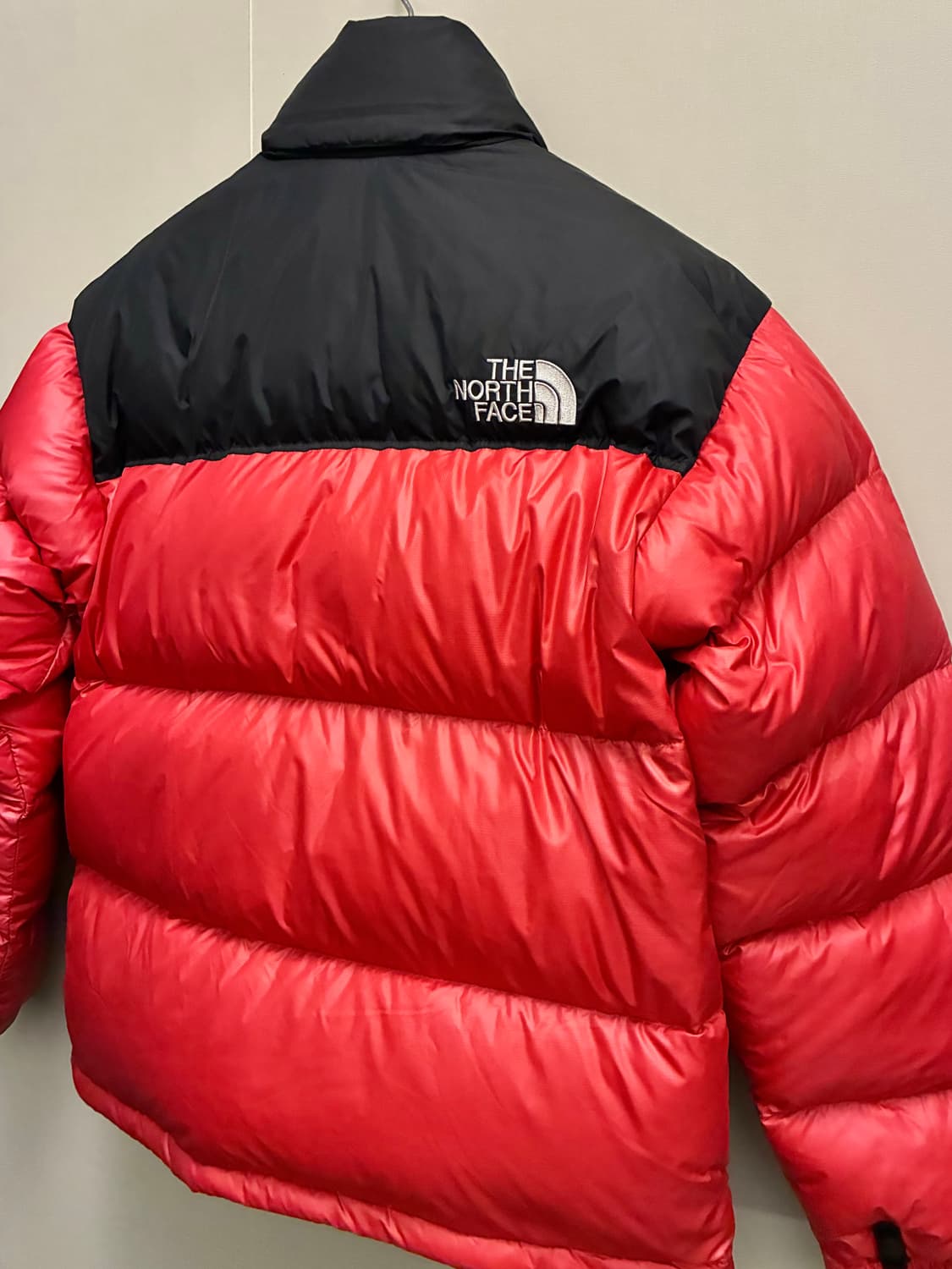 (S/97)노스페이스 1996 골드윈 레트로 눕시 700 패딩 레드 상품이미지8