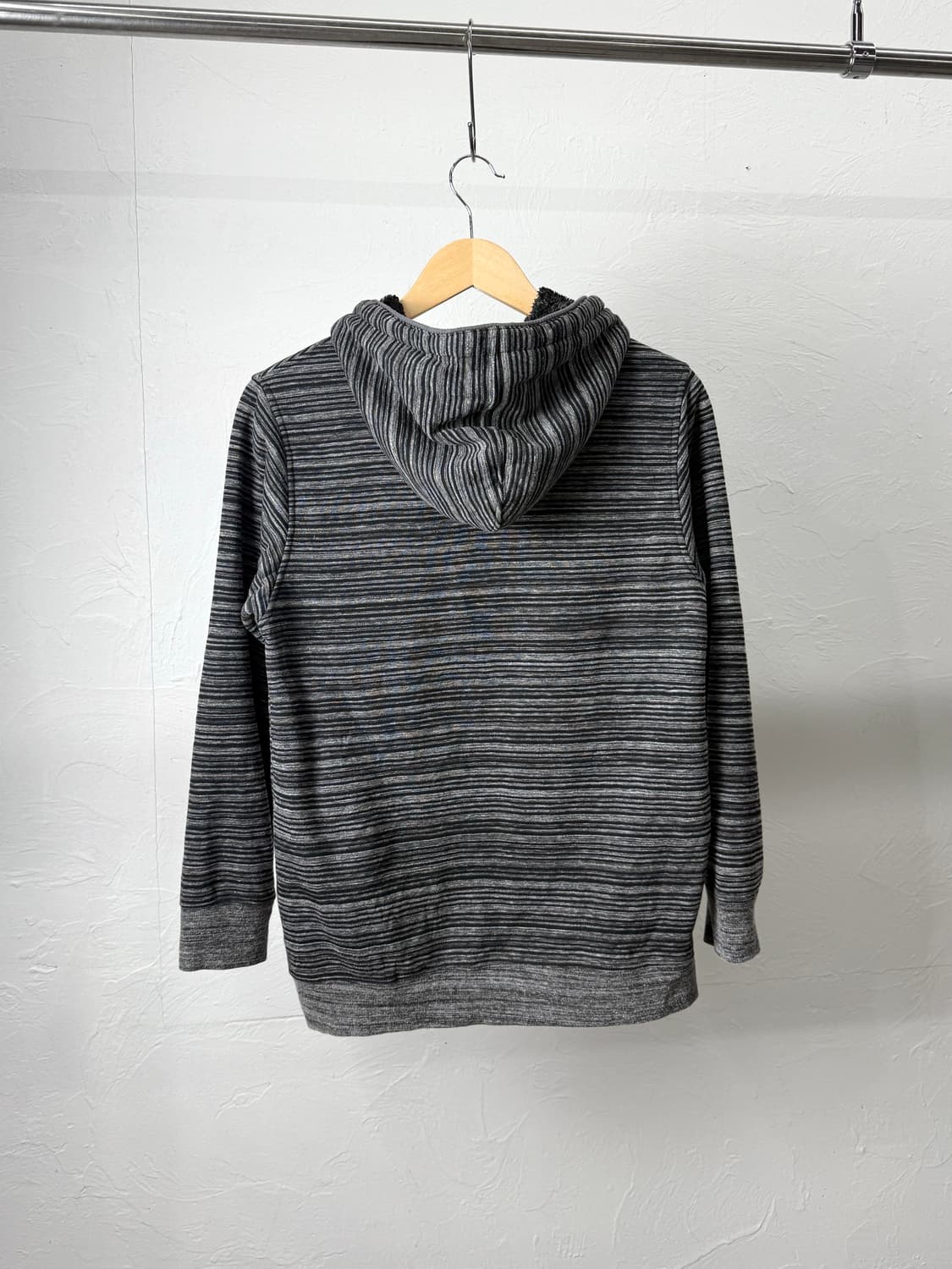 Steelo 스트라이프 후드 집업 상품이미지5