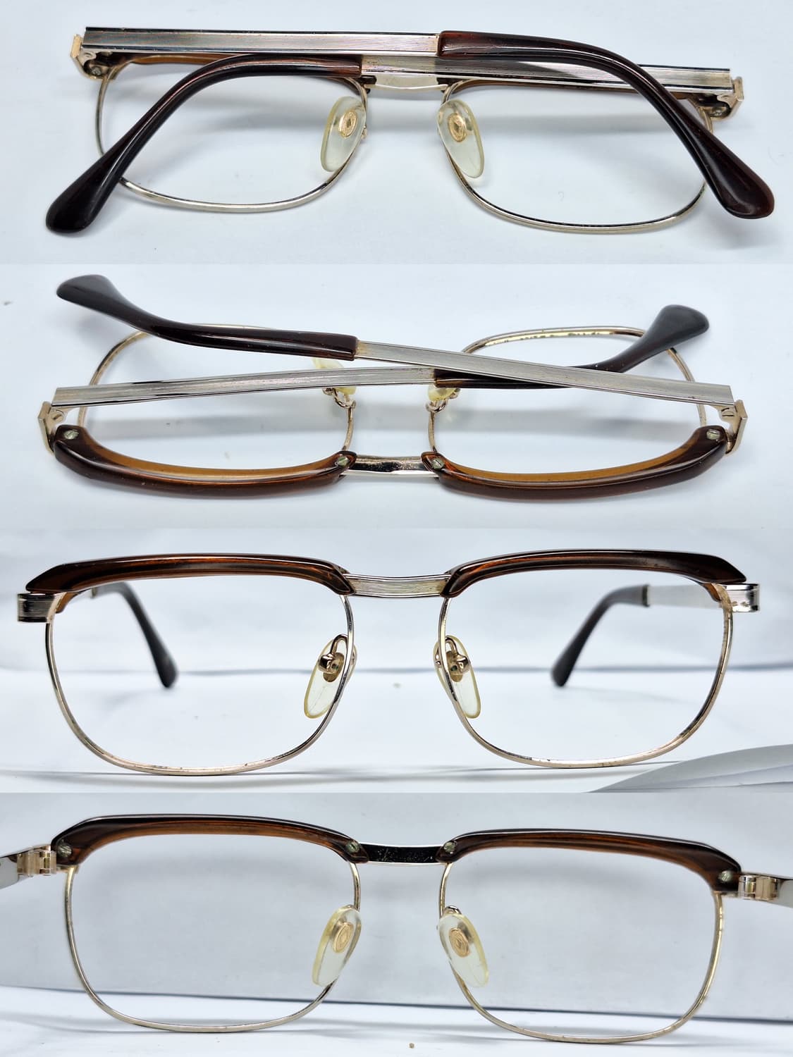 80s 일본 빈티지 장인 수제 하금테 안경테 LIFE SENIOR 103 상품이미지6