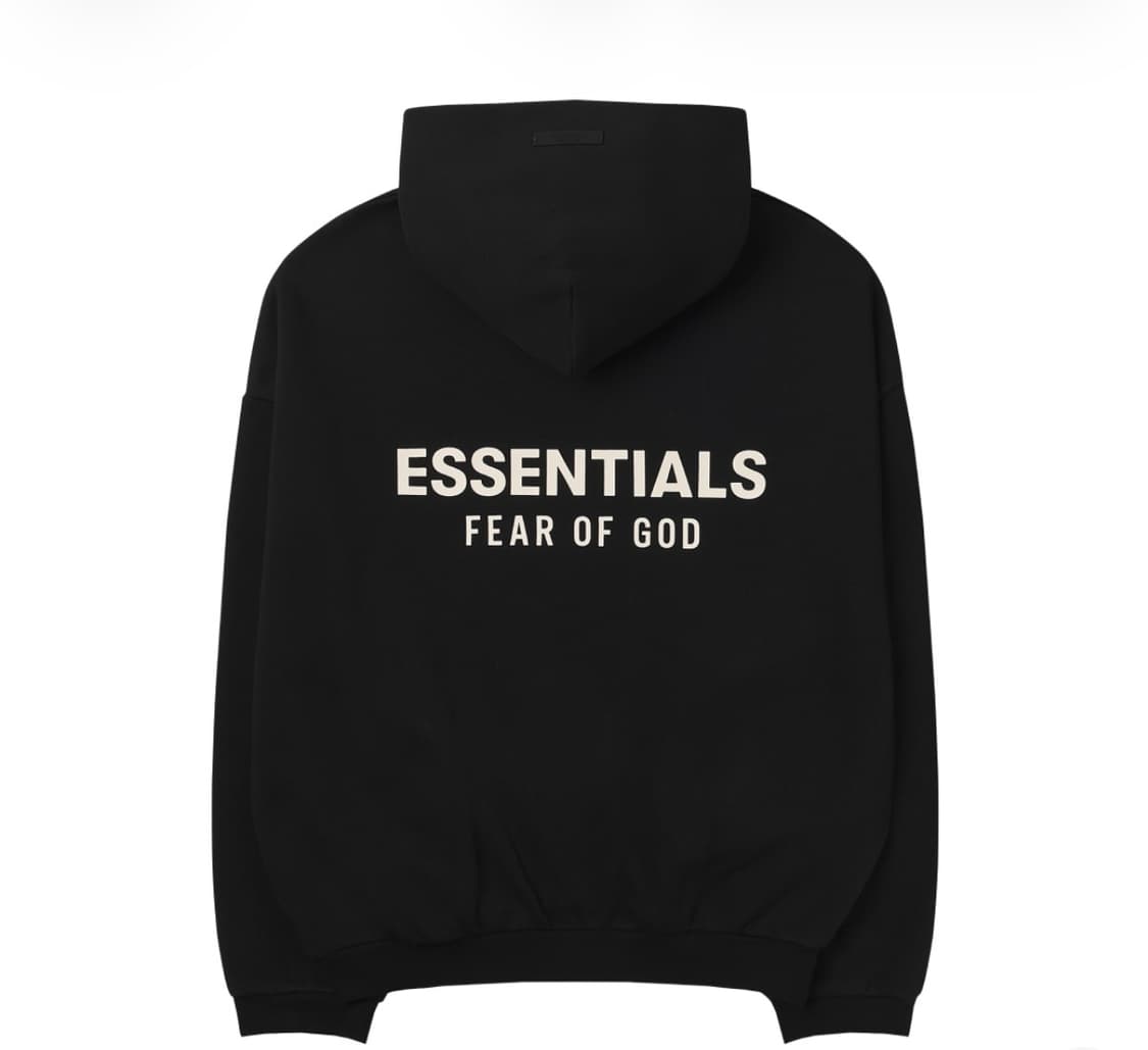 24FW 피오갓 에센셜 후드 블랙 M 상품이미지1