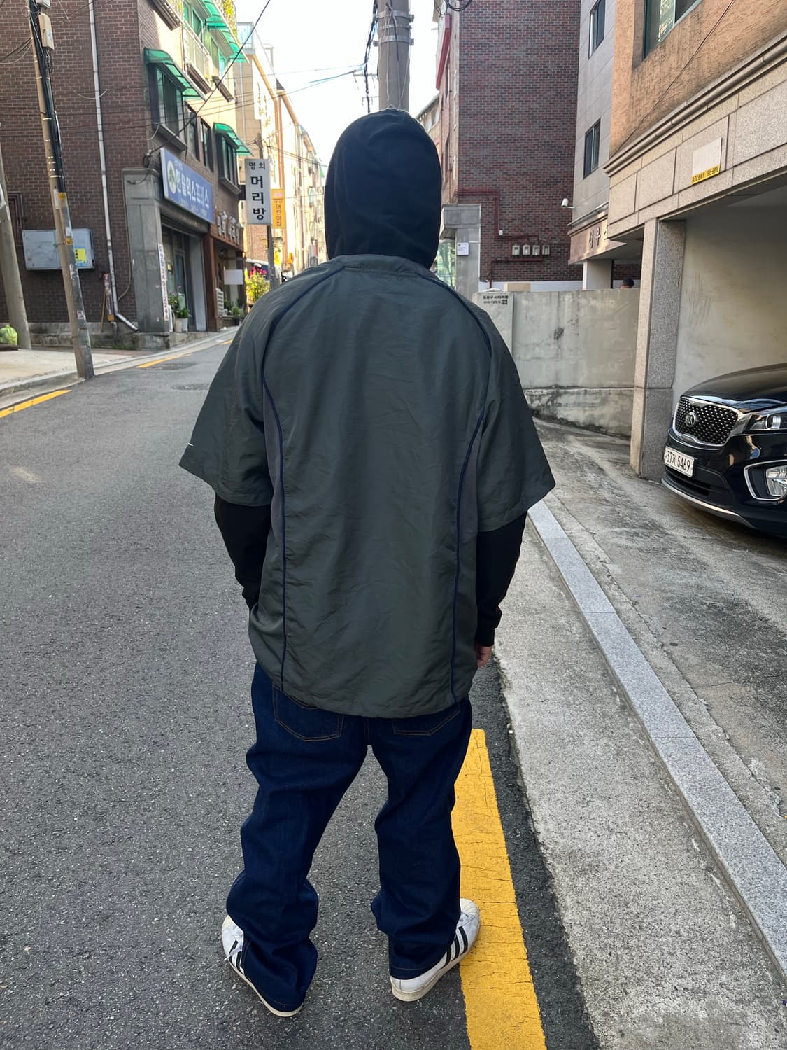 90‘s 나이키 팀 반팔 하프집업  상품이미지9