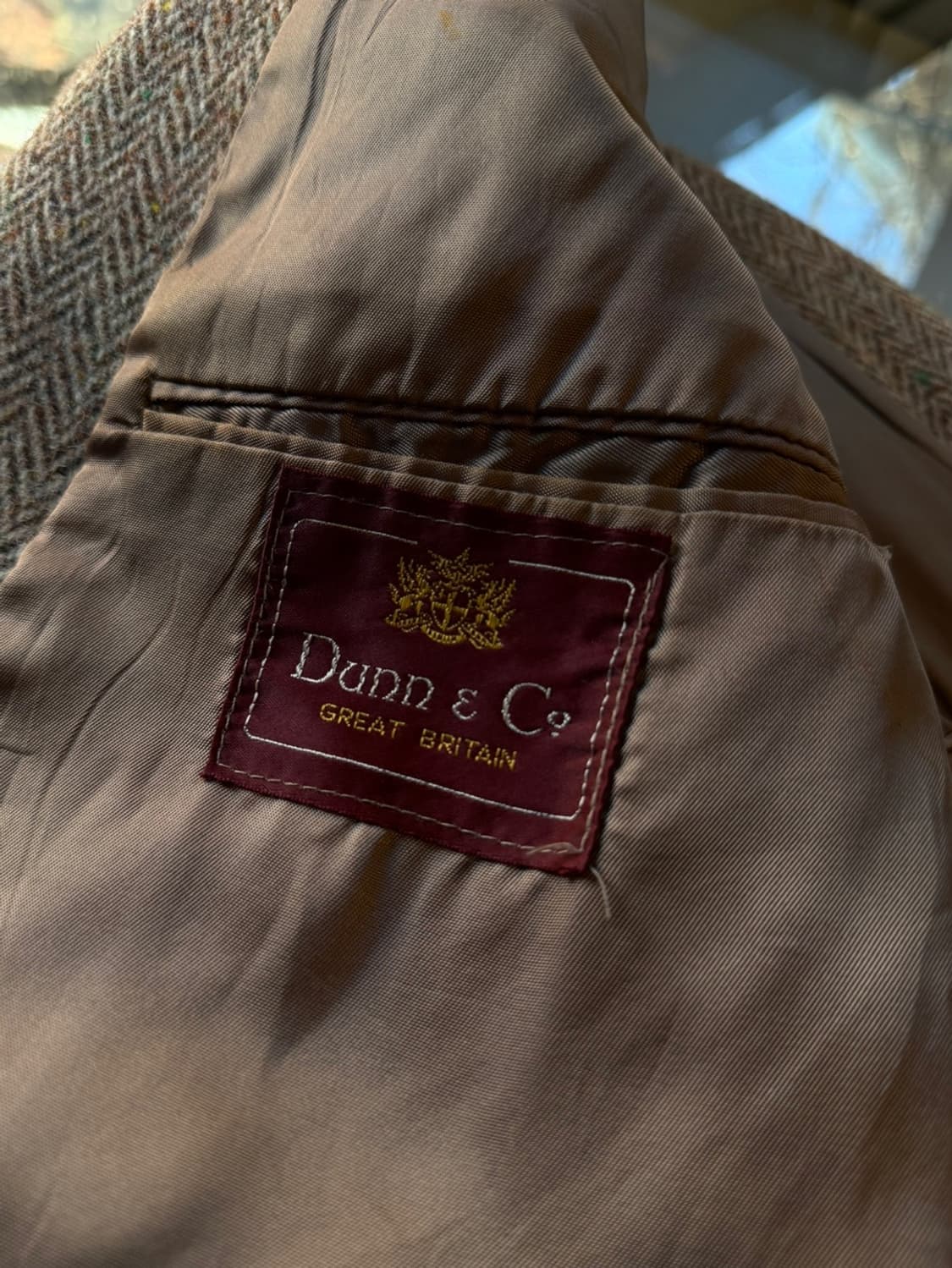 DUUN&CO 해리스 트위드 테일러드 자켓 100 상품이미지5