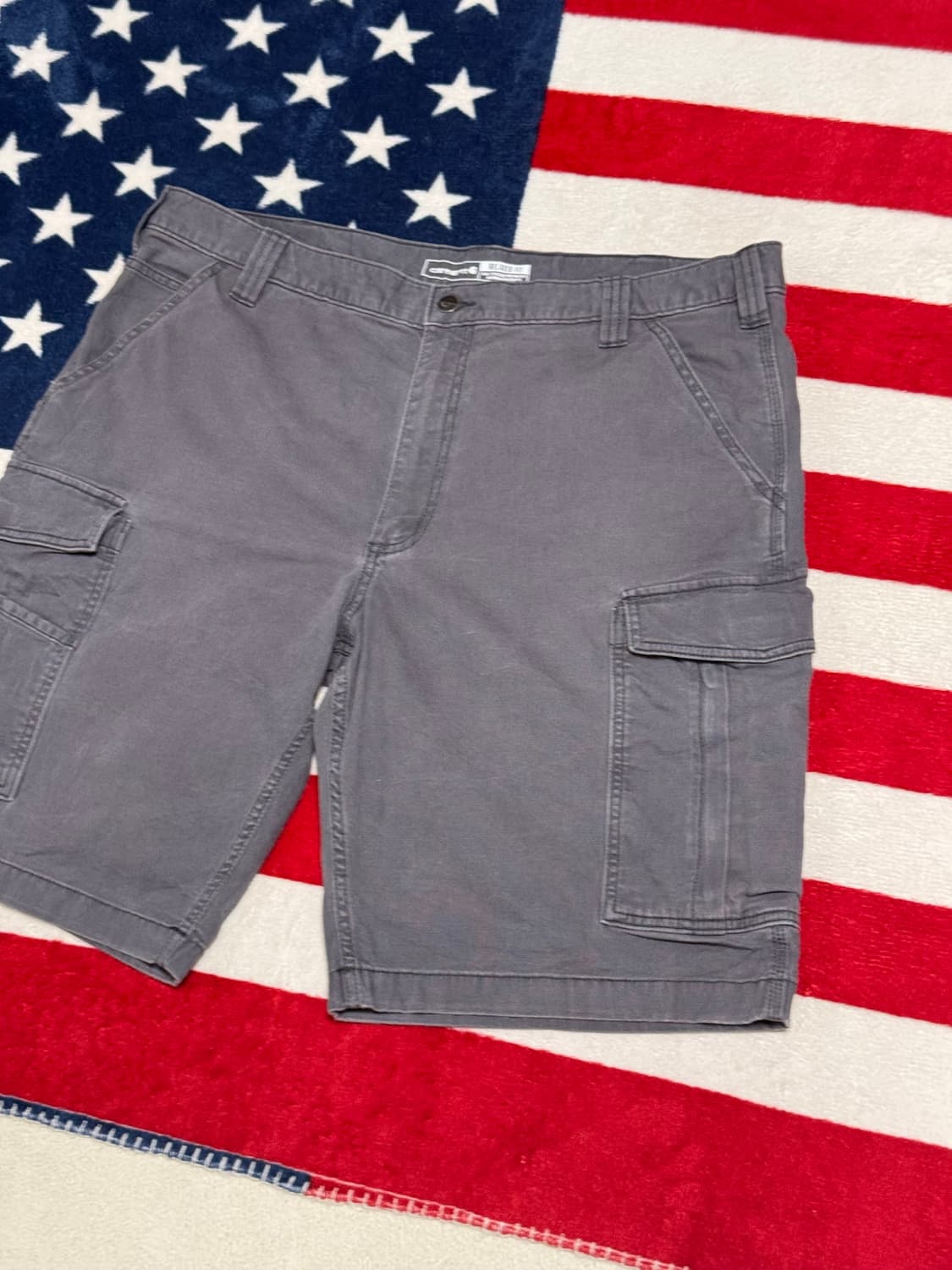 Carhartt 칼하트 덕캔버스 카고 워크 빈티지 하프팬츠 [40] 상품이미지7