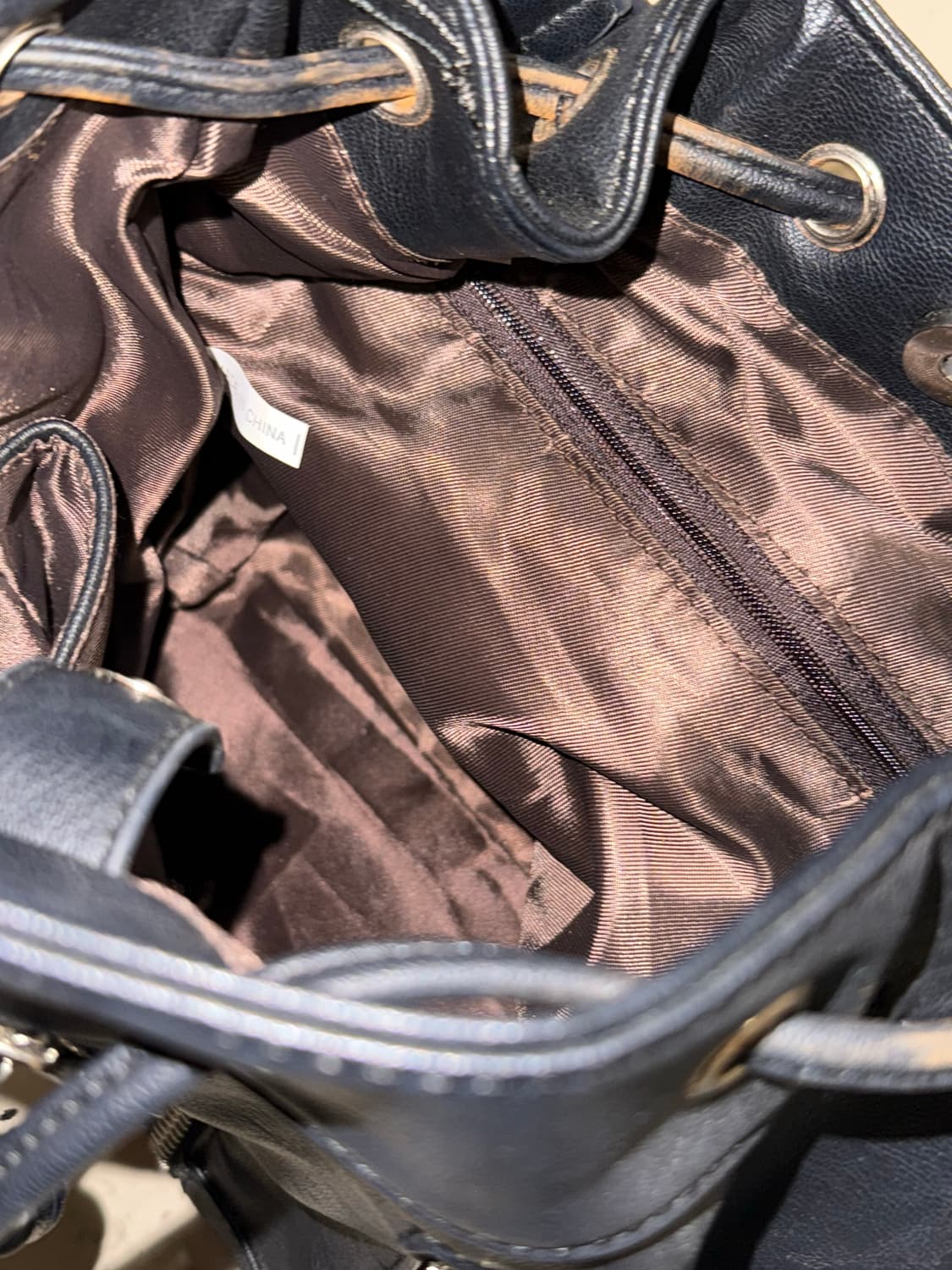 (착샷o)buckle & zipper detail cross bag 상품이미지5