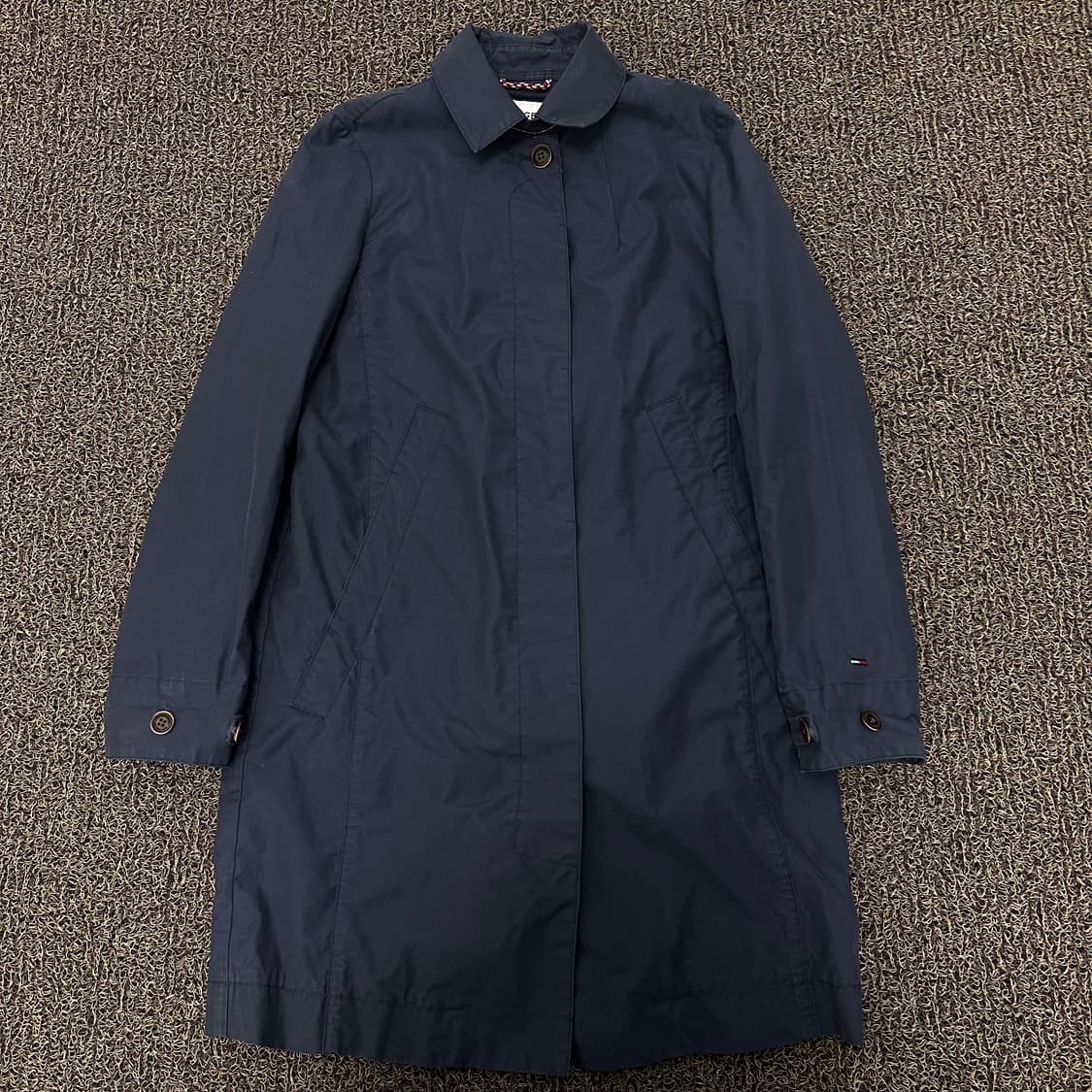 타미힐피거 여성 트렌치코트 네이비 XS 상품이미지1