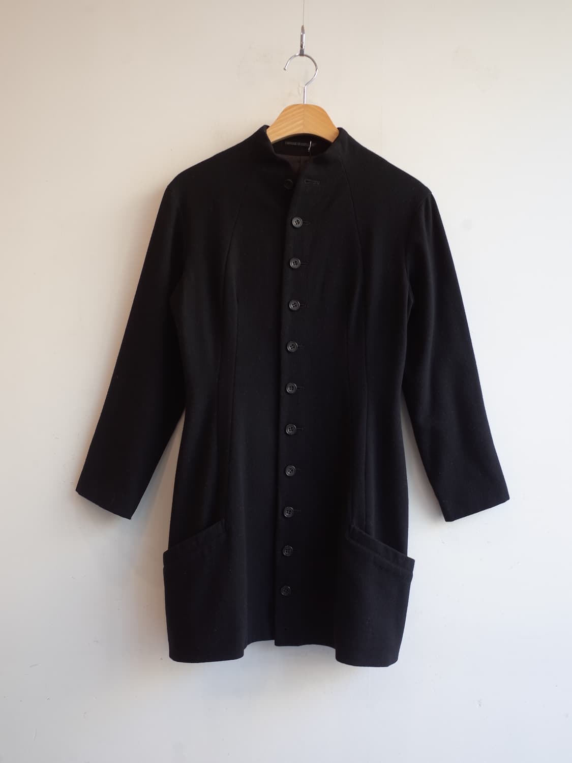 YohjiYamamoto 요지 야마모토 울 원피스 상품이미지1