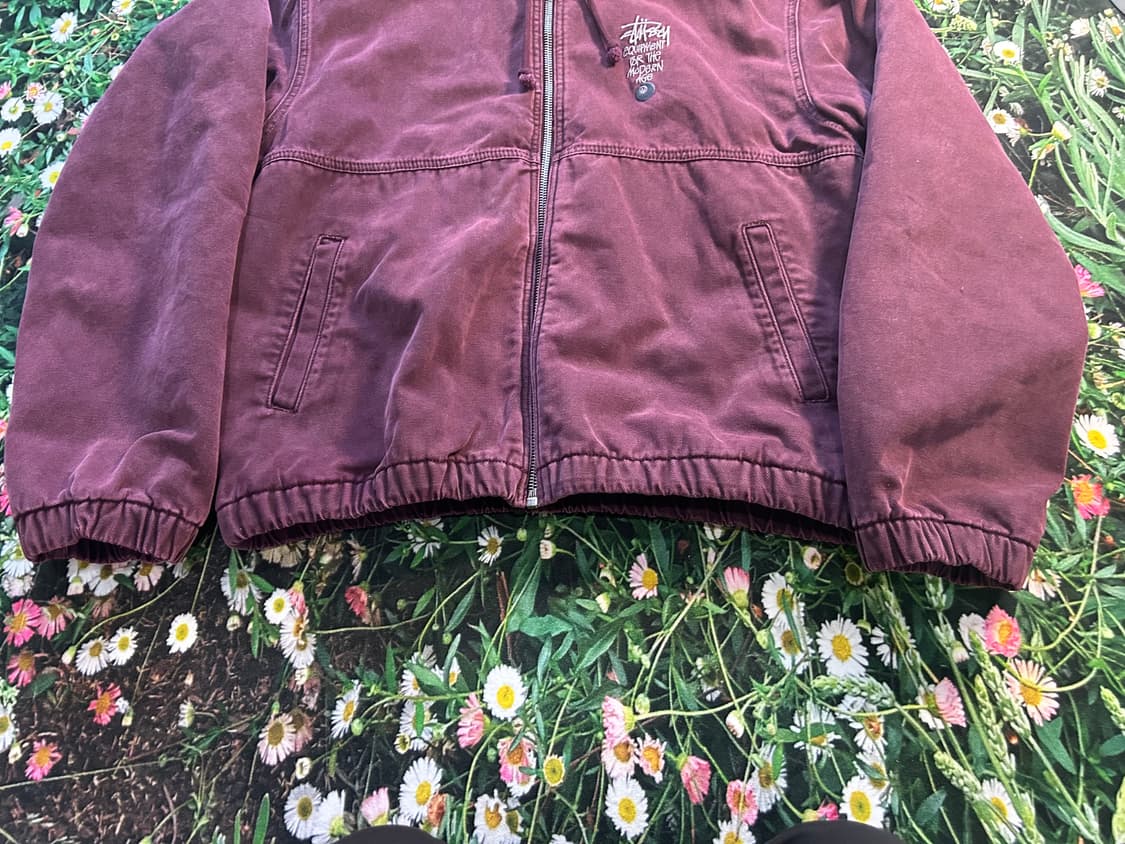 스투시 인슐레이트 워크 자켓 퍼플 XL 상품이미지4